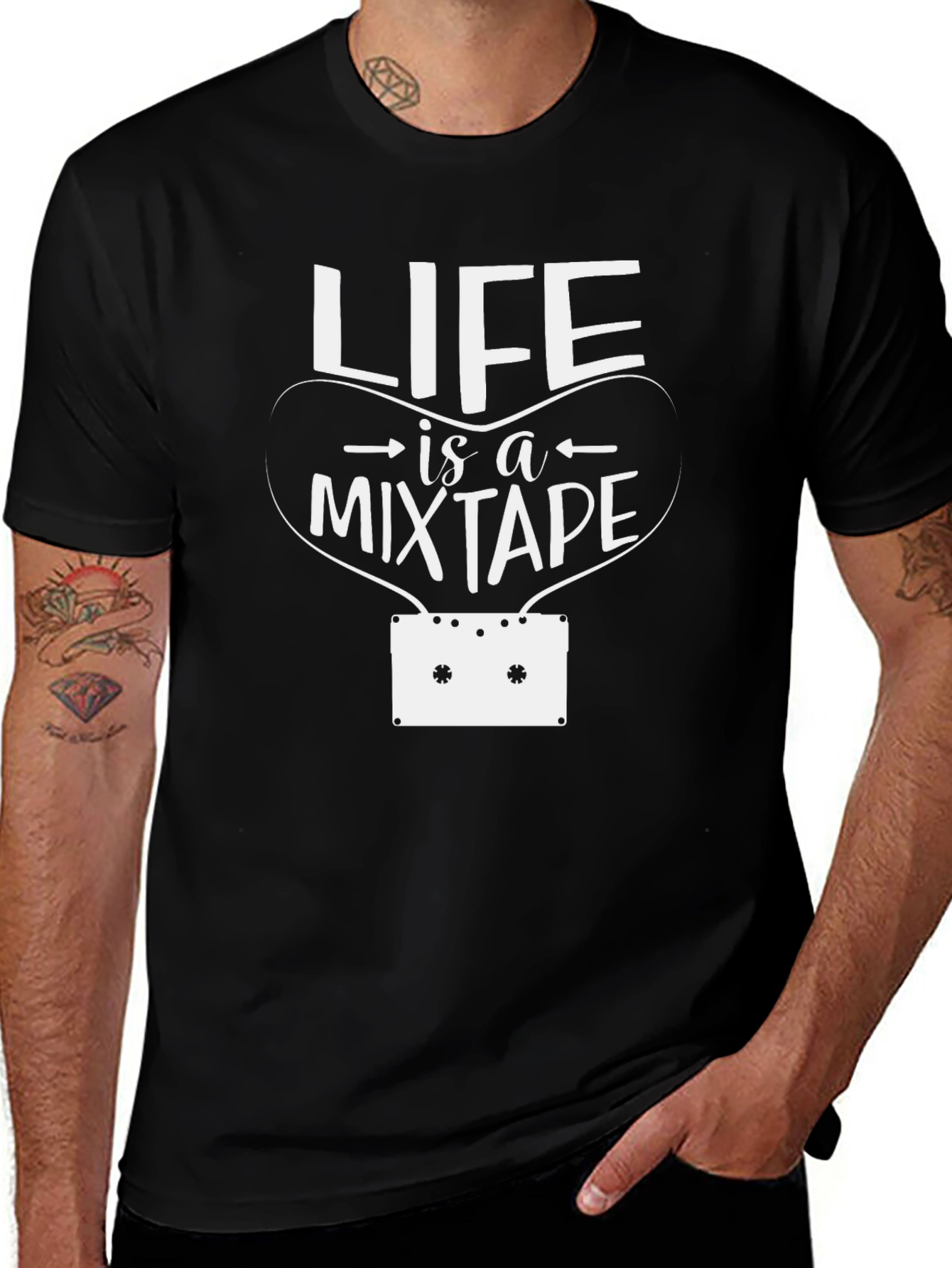 Life is a Mixtape T-Shirt - Retro Music Tee