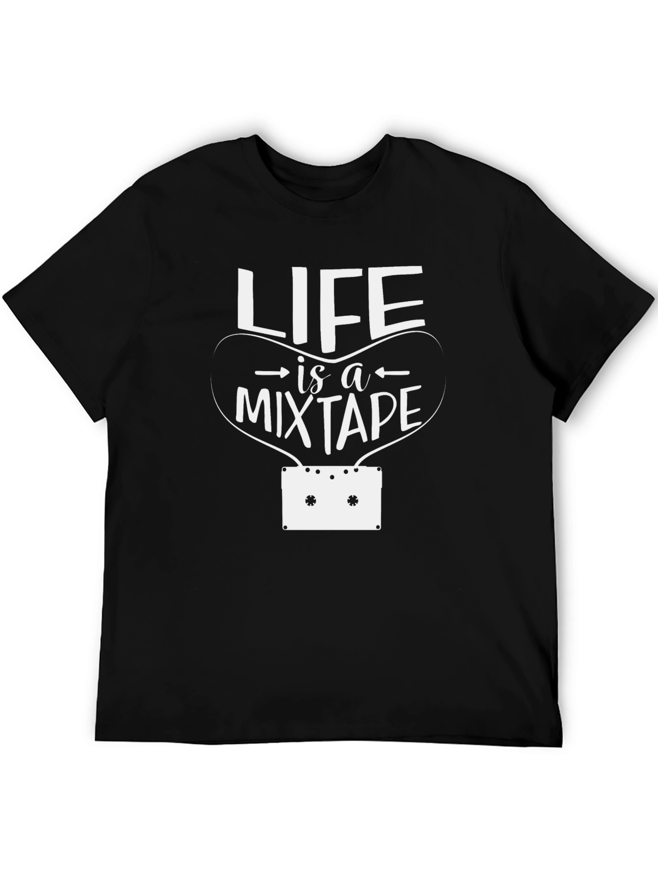 Life is a Mixtape T-Shirt - Retro Music Tee