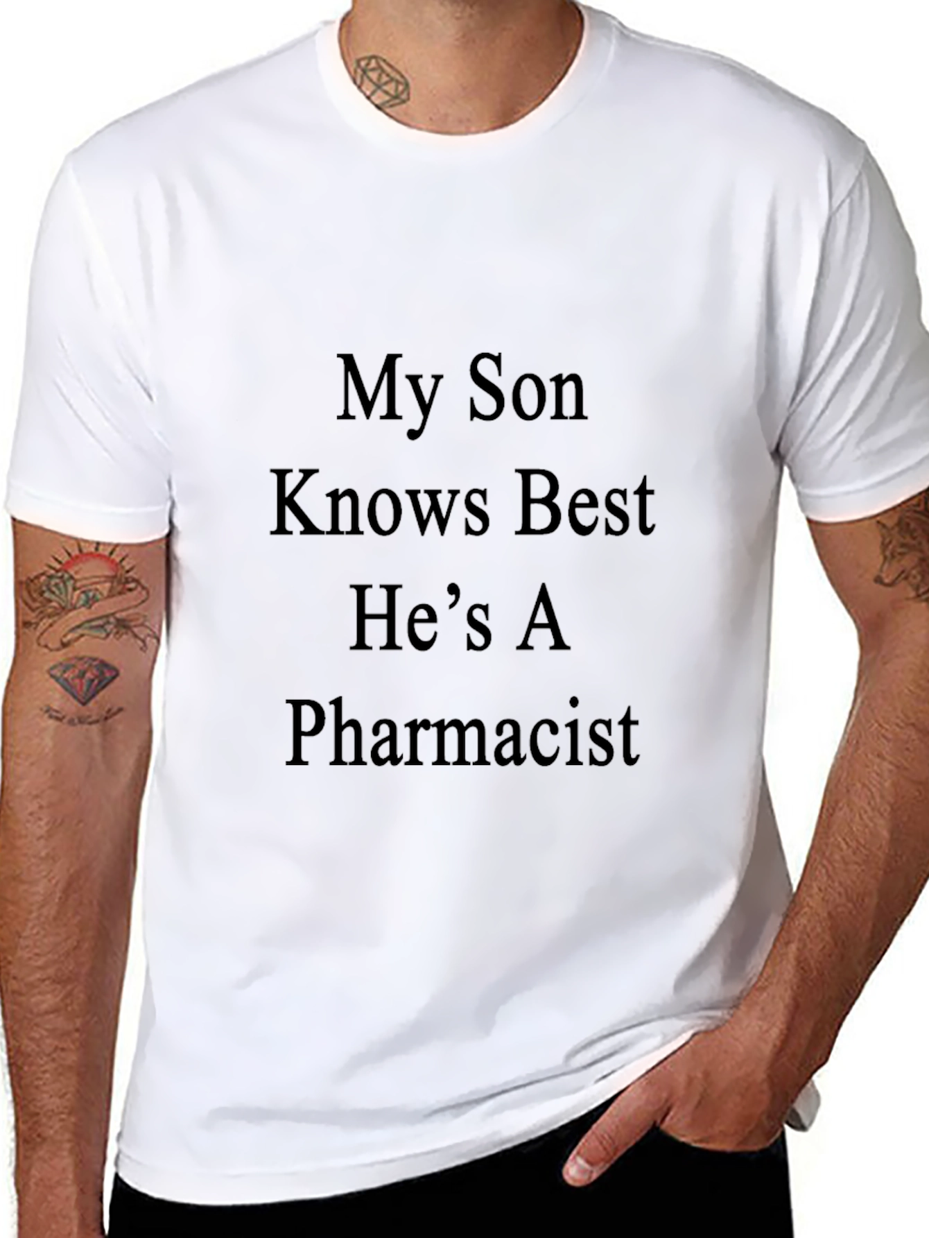 My Son Pharmacist T-Shirt Proud Parent Gift
