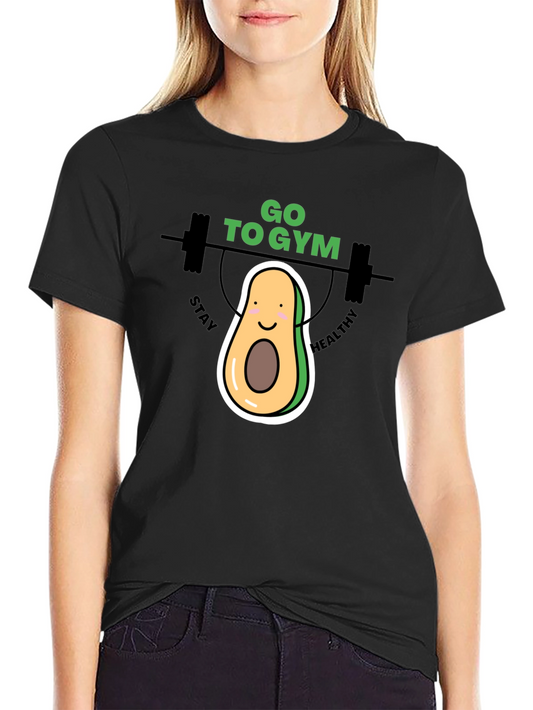 Go To Gym Avocado T-Shirt