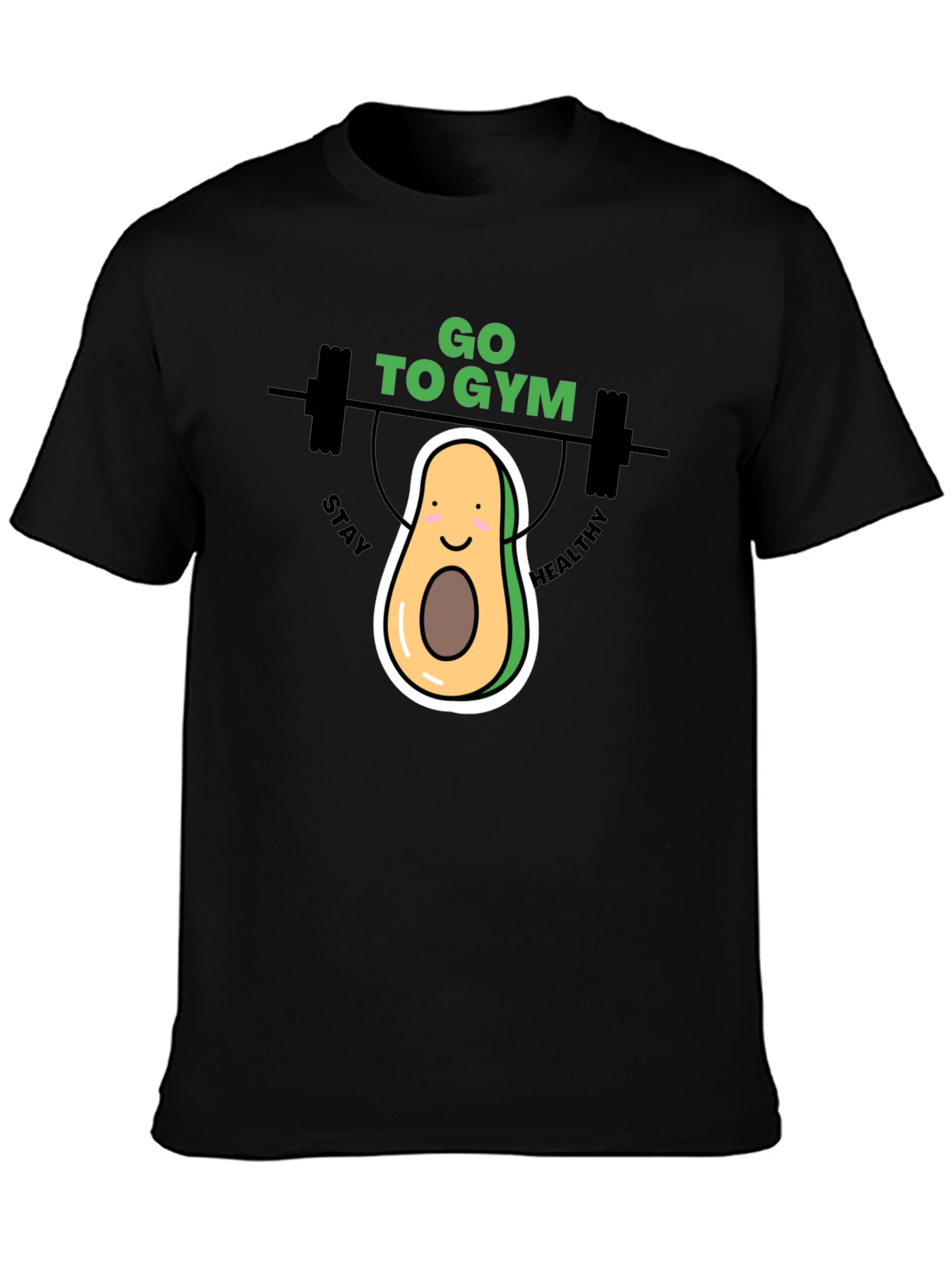 Go To Gym Avocado T-Shirt
