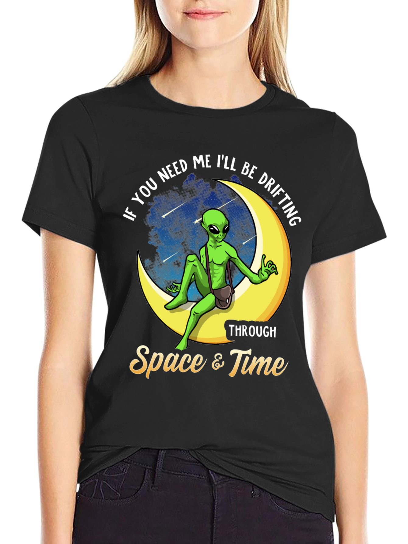 Drifting Alien Graphic Tee