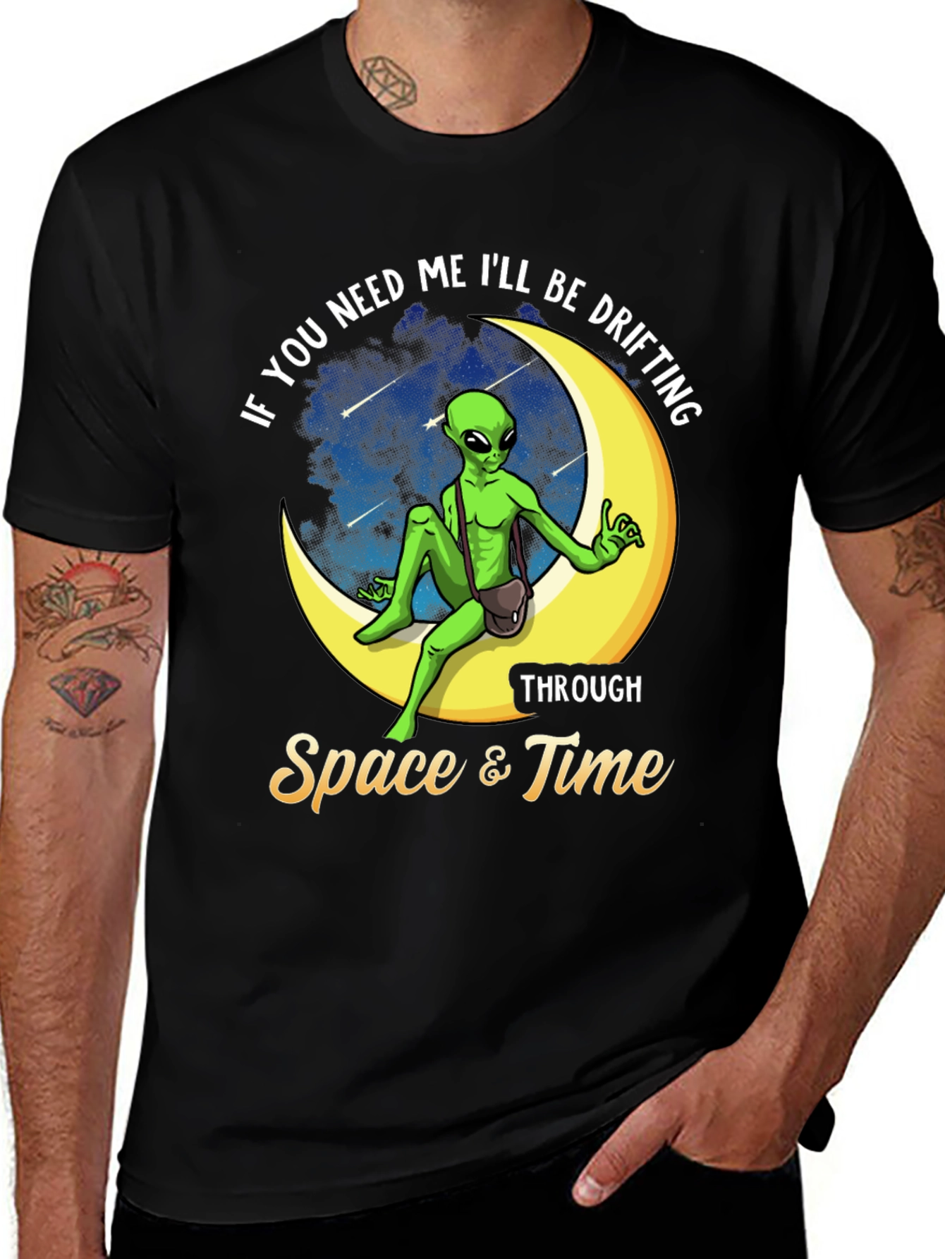 Drifting Alien Graphic Tee