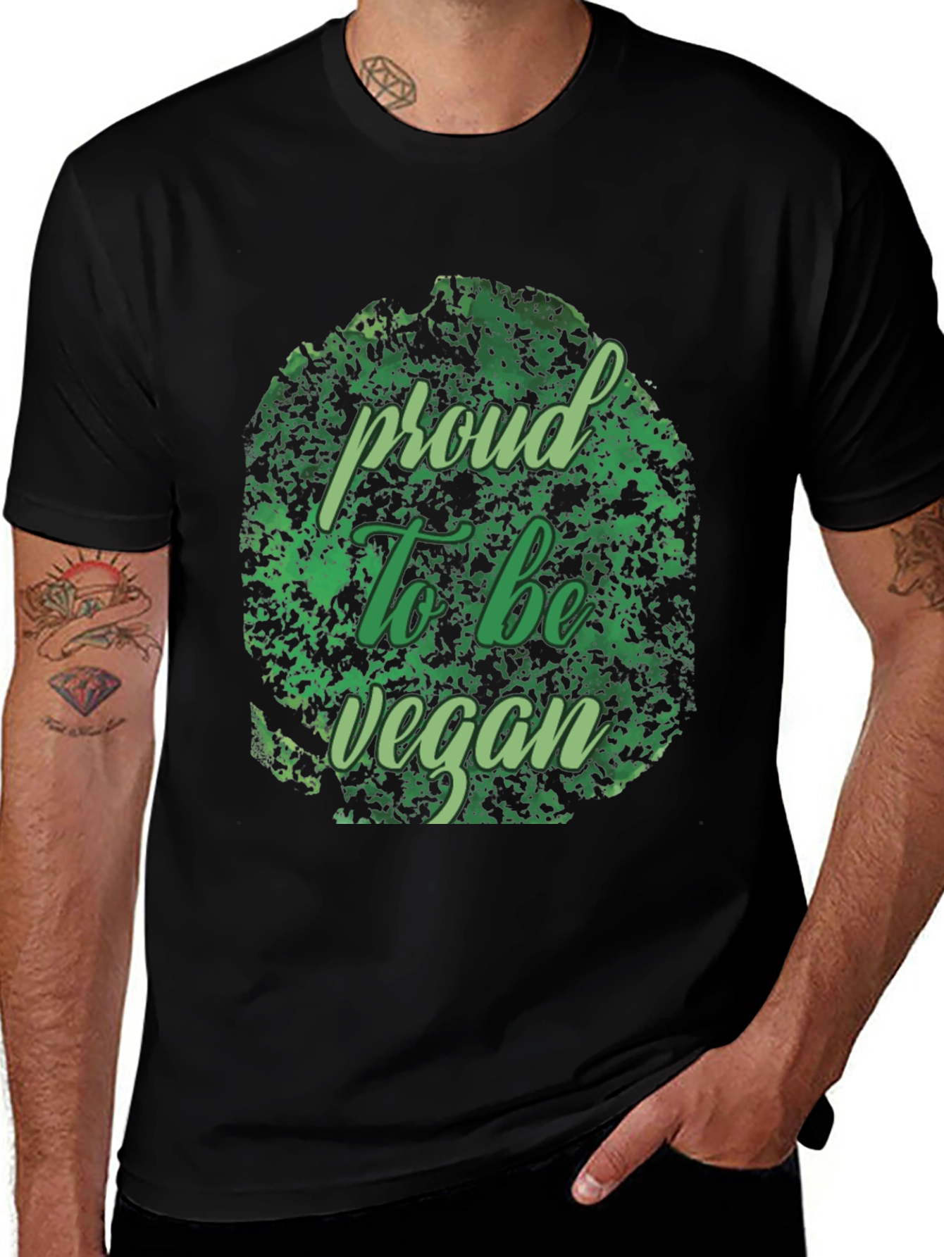 Proud to be Vegan Graphic Tee - Unisex