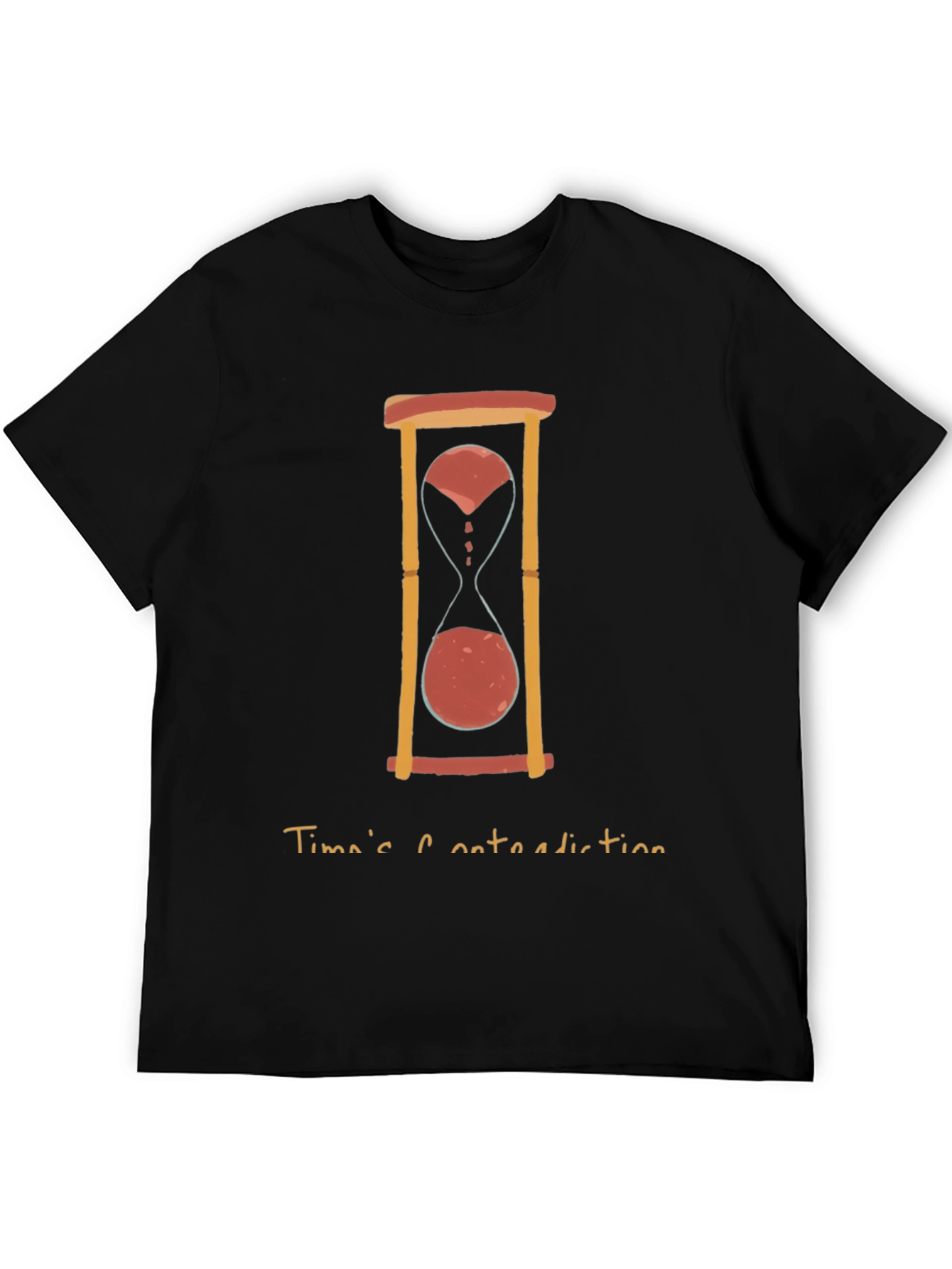 Hourglass Graphic Tee - Times Contradiction Design