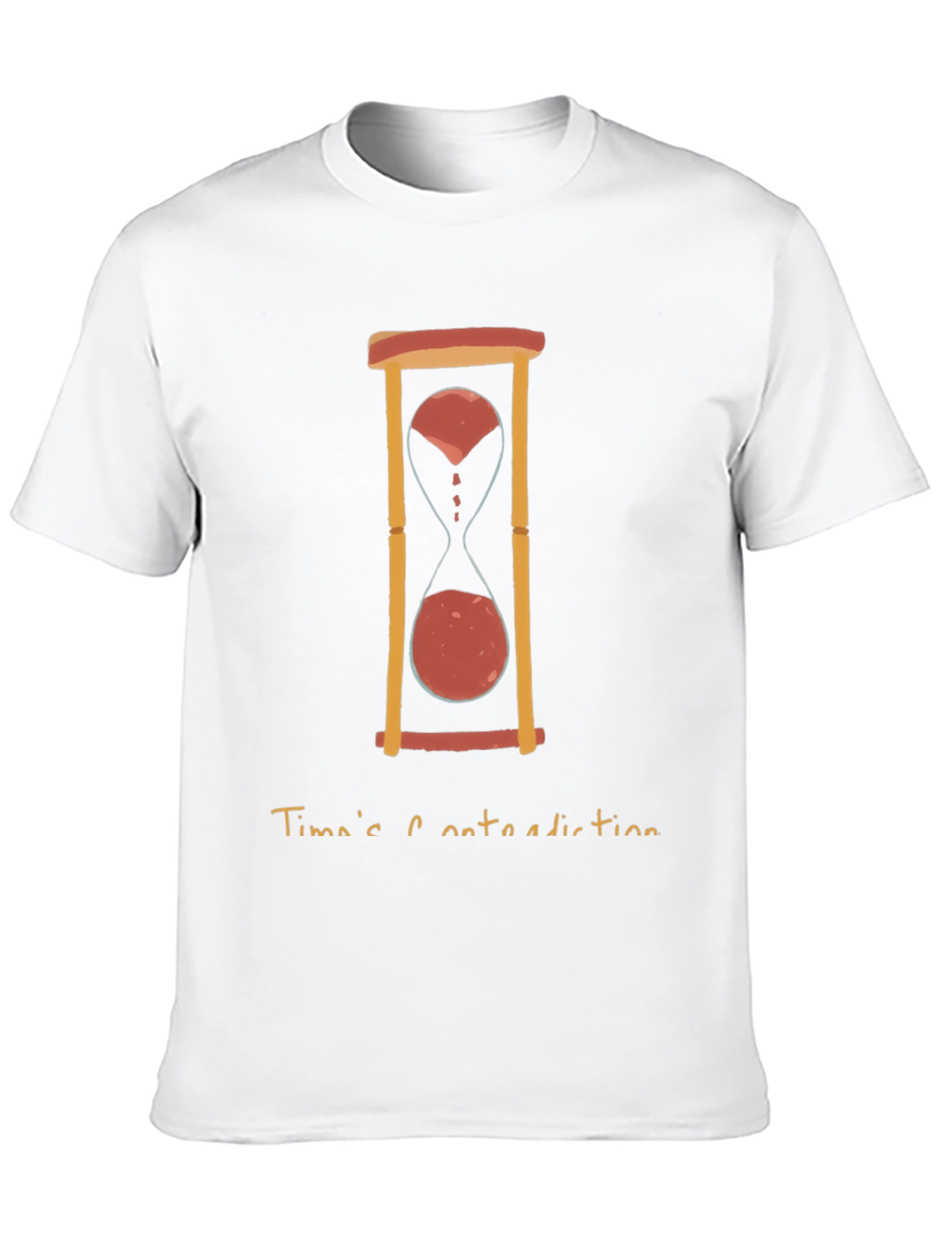 Hourglass Graphic Tee - Times Contradiction Design