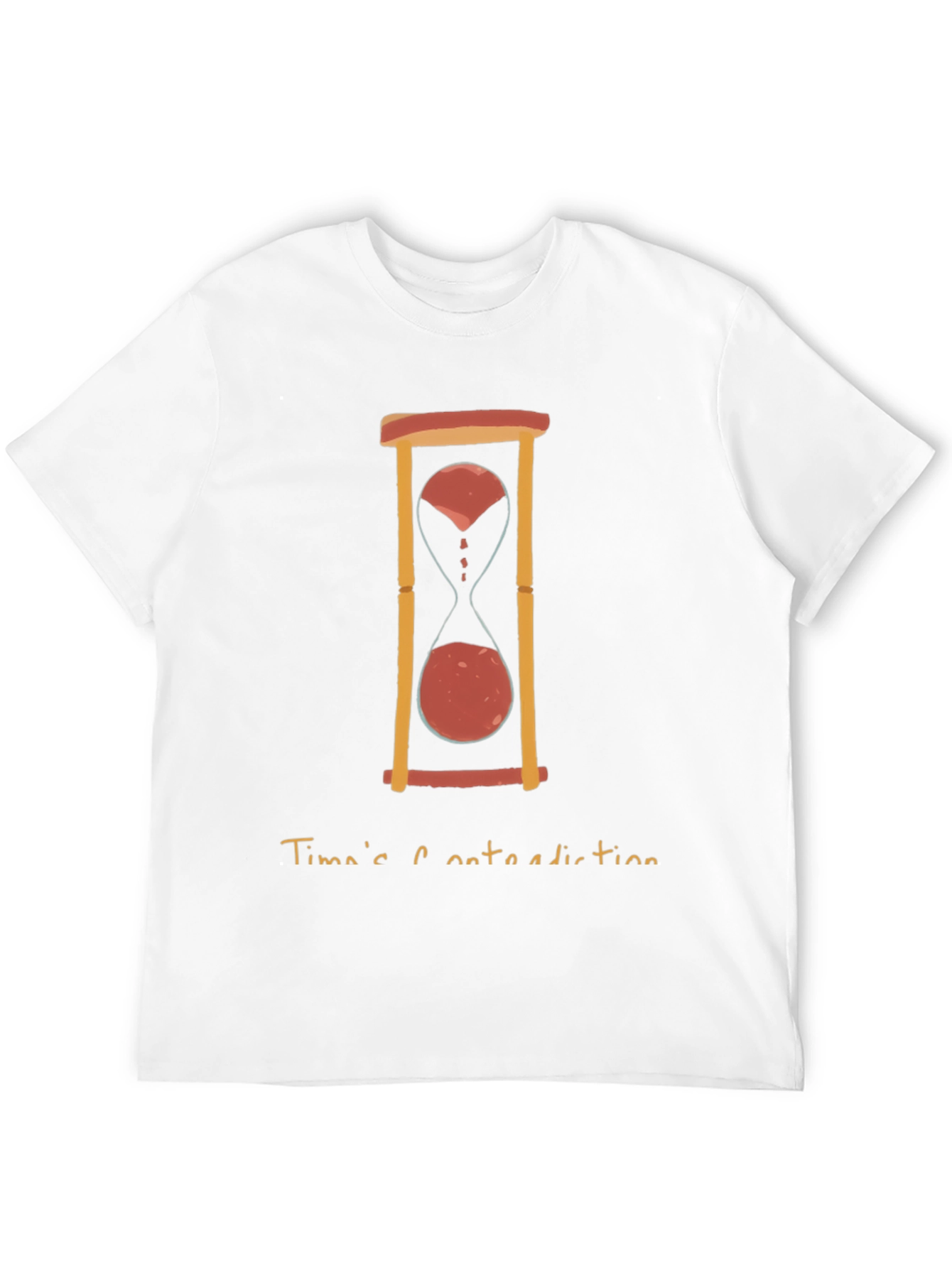 Hourglass Graphic Tee - Times Contradiction Design