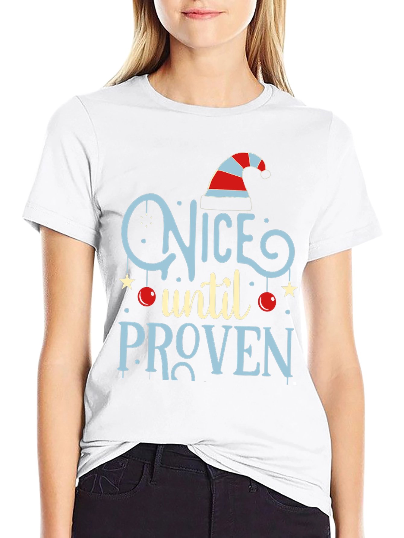 Naughty or Nice T-Shirt: Christmas Tee