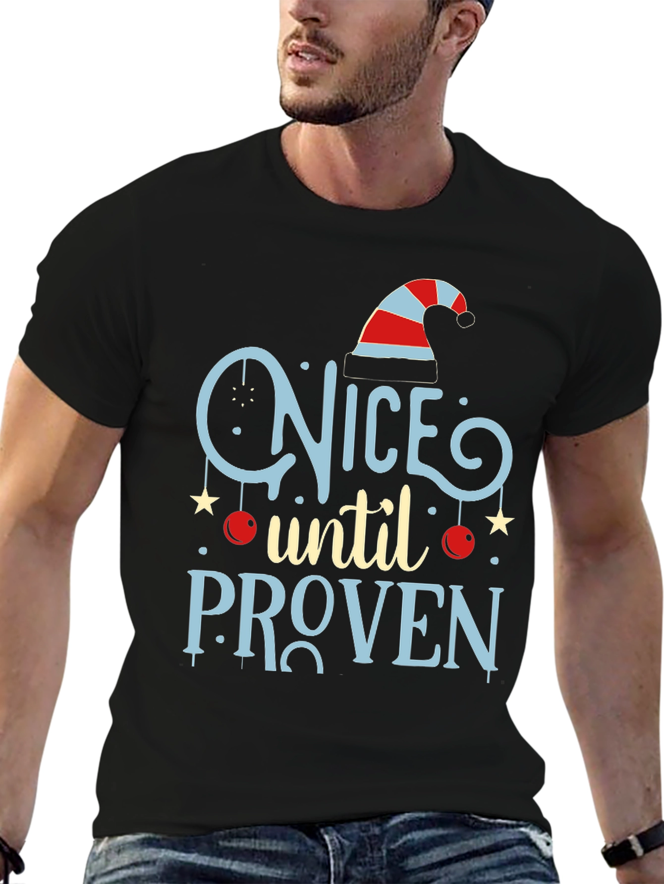 Naughty or Nice T-Shirt: Christmas Tee