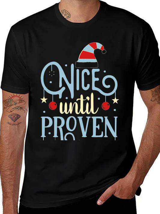 Naughty or Nice T-Shirt: Christmas Tee
