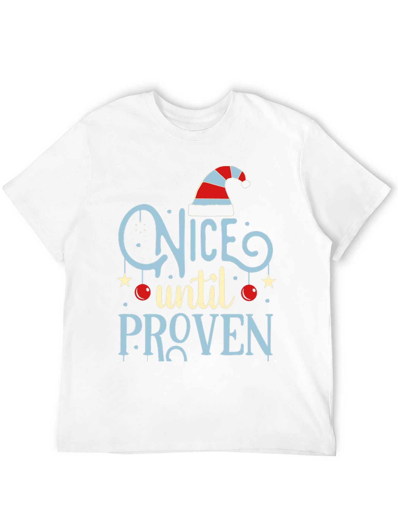 Naughty or Nice T-Shirt: Christmas Tee