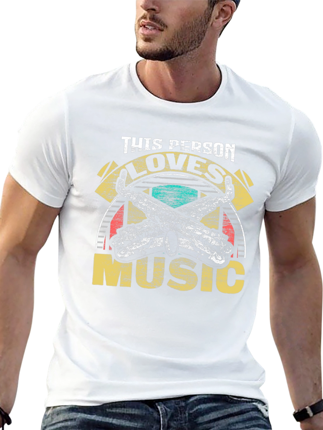 Music Lover T-Shirt - This Person Loves Music