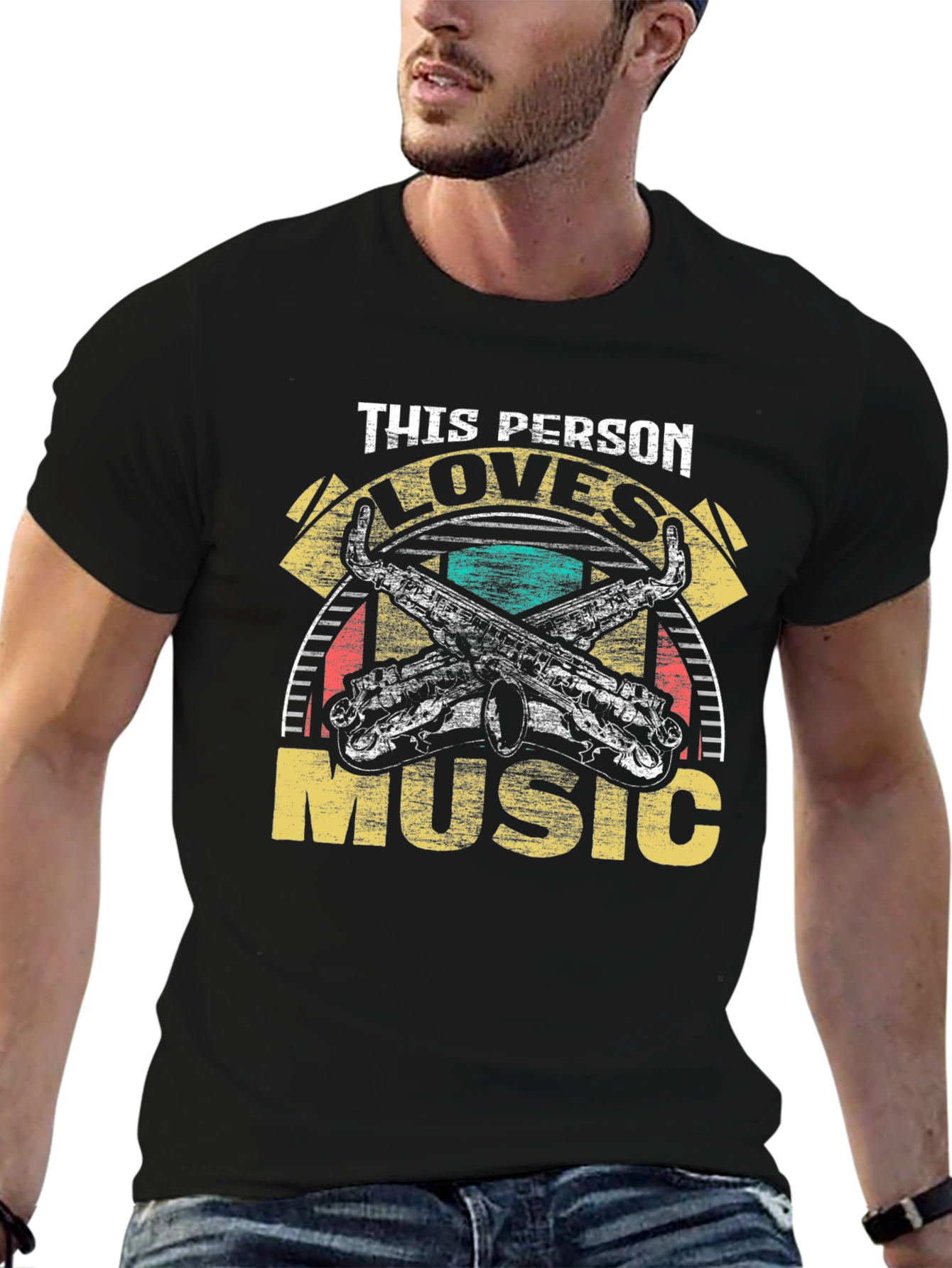 Music Lover T-Shirt - This Person Loves Music