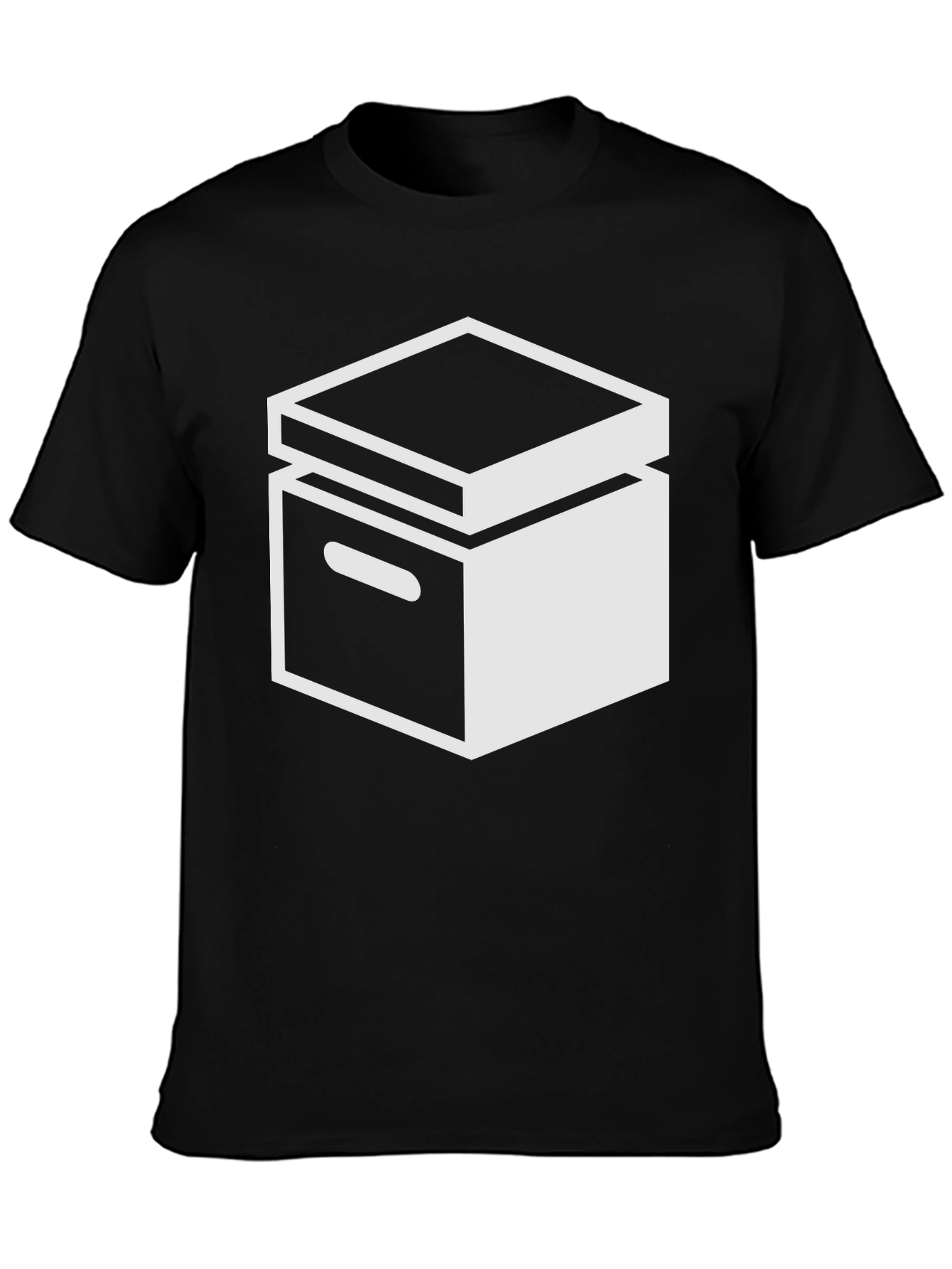Box Graphic Black T-Shirt
