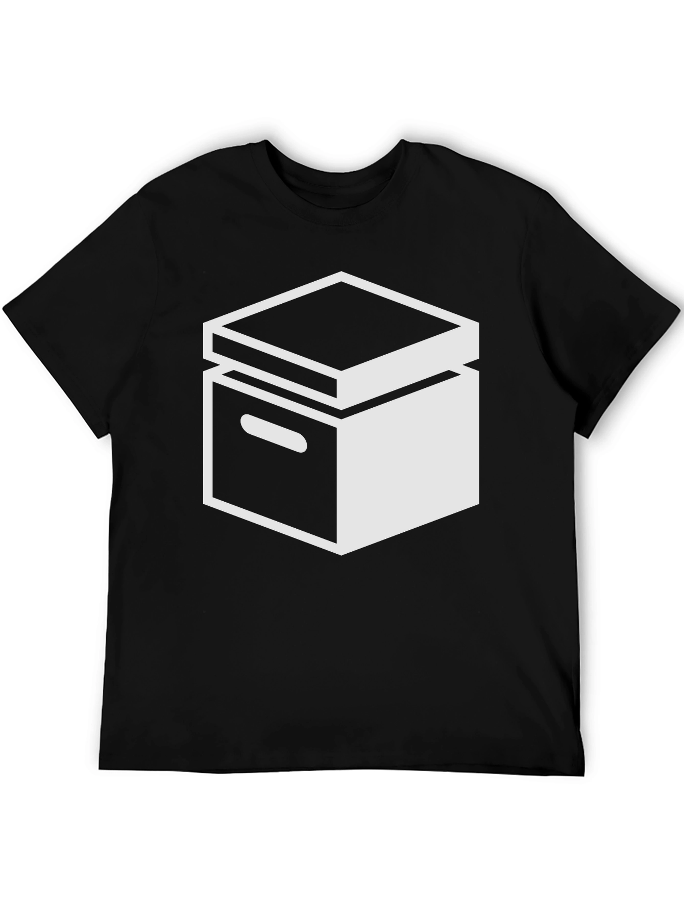 Box Graphic Black T-Shirt