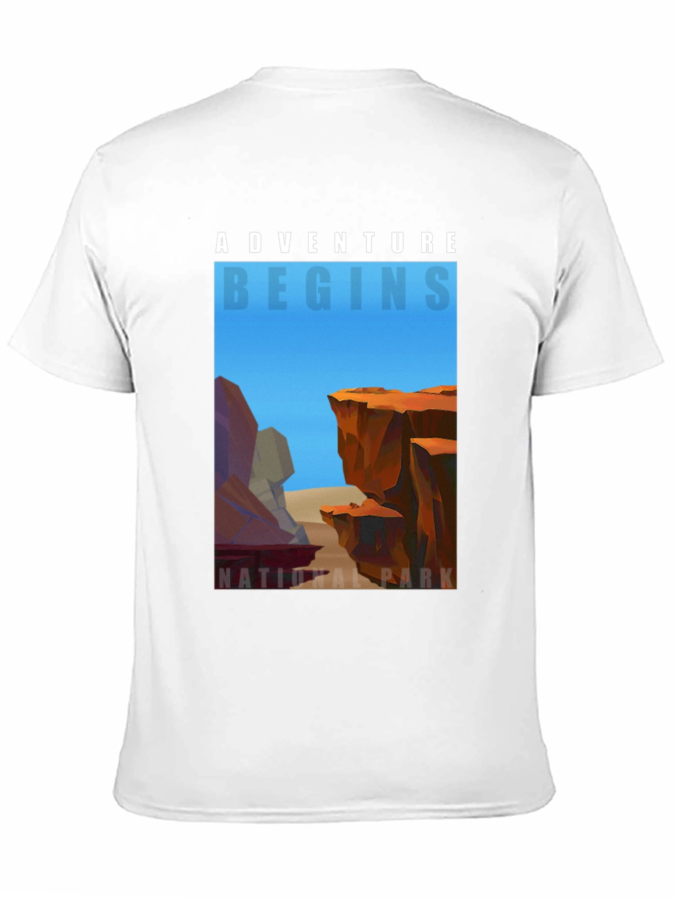 Adventure Begins National Park Graphic Tee