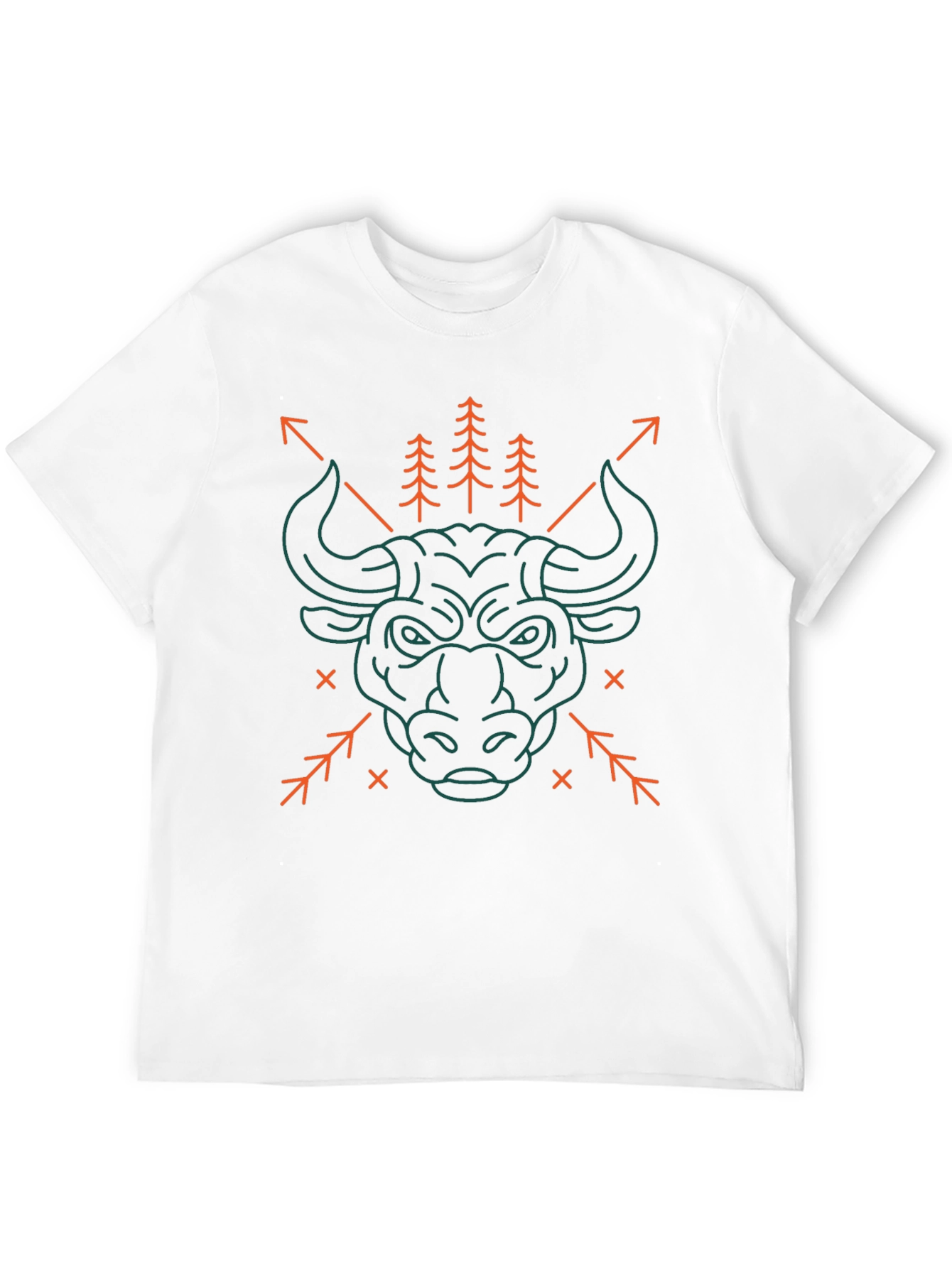 Bull Graphic Tee - Mens Black T-Shirt