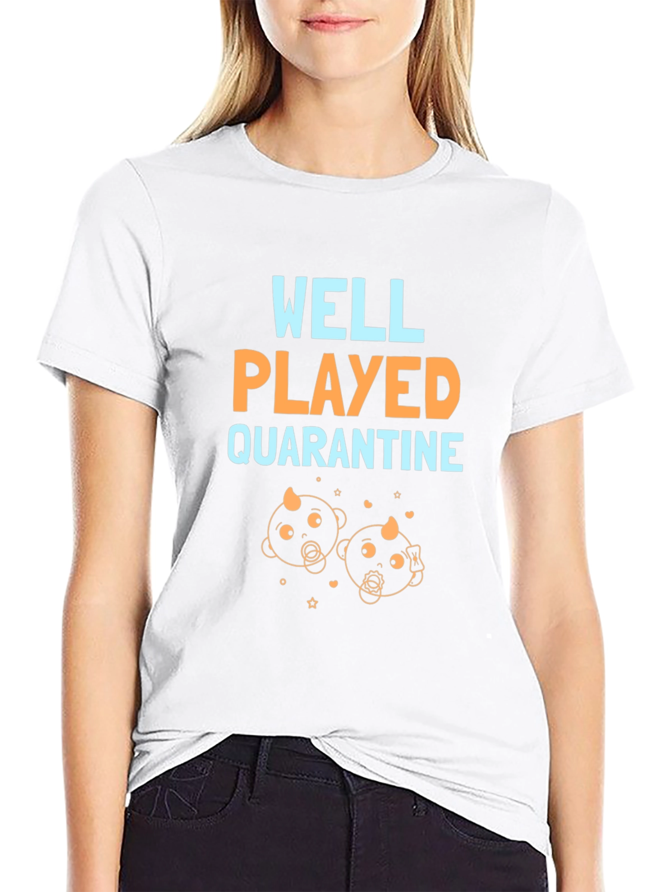 Well Played Quarantine Twins Graphic T-Shirt