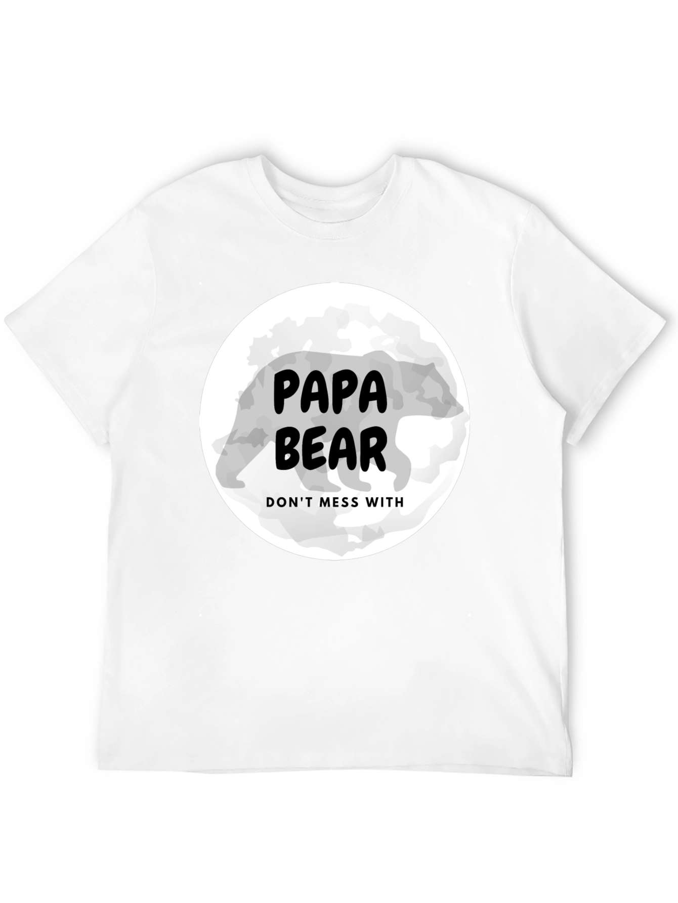 Papa Bear T-Shirt - Protective Dad Gift