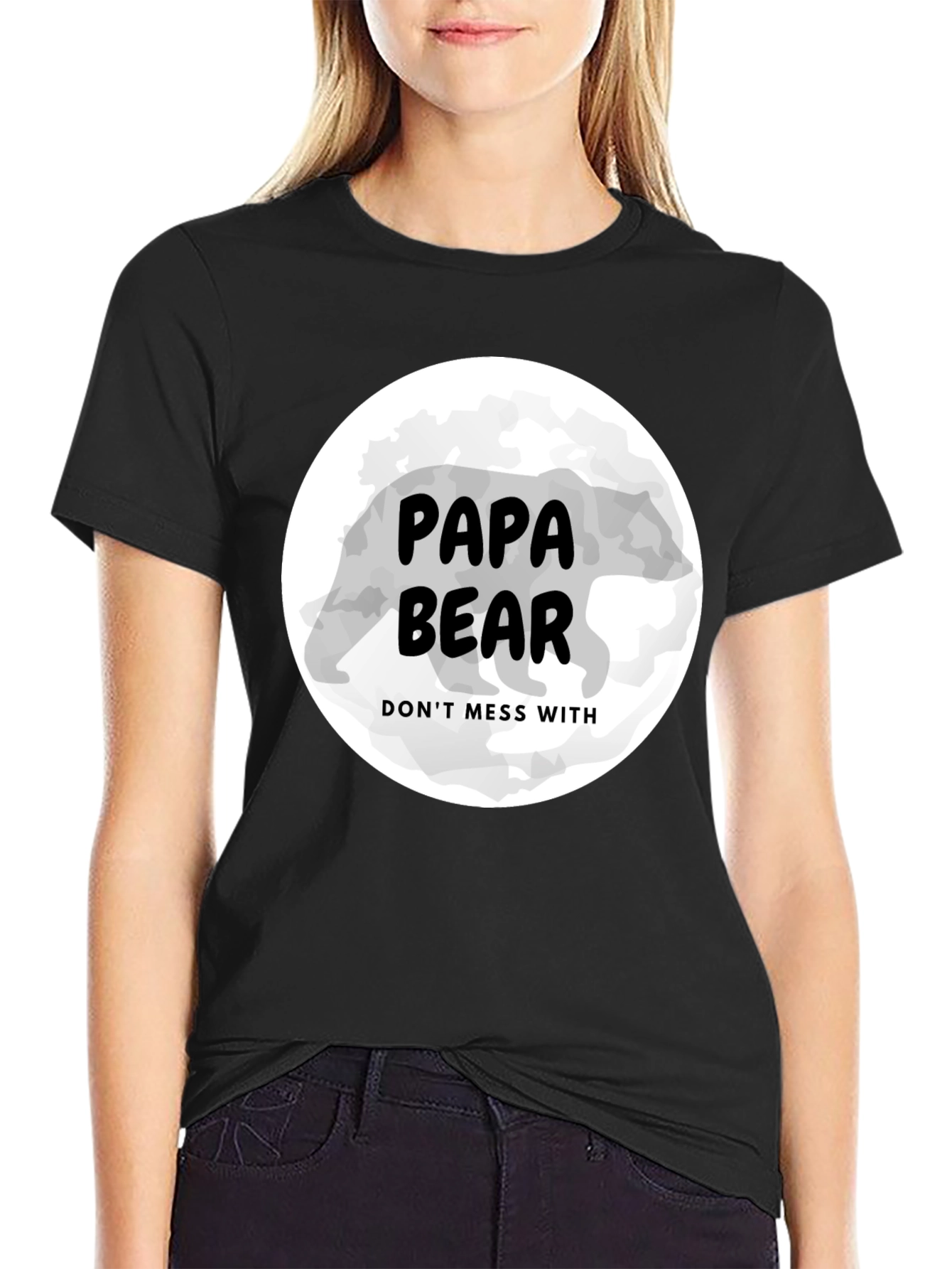 Papa Bear T-Shirt - Protective Dad Gift