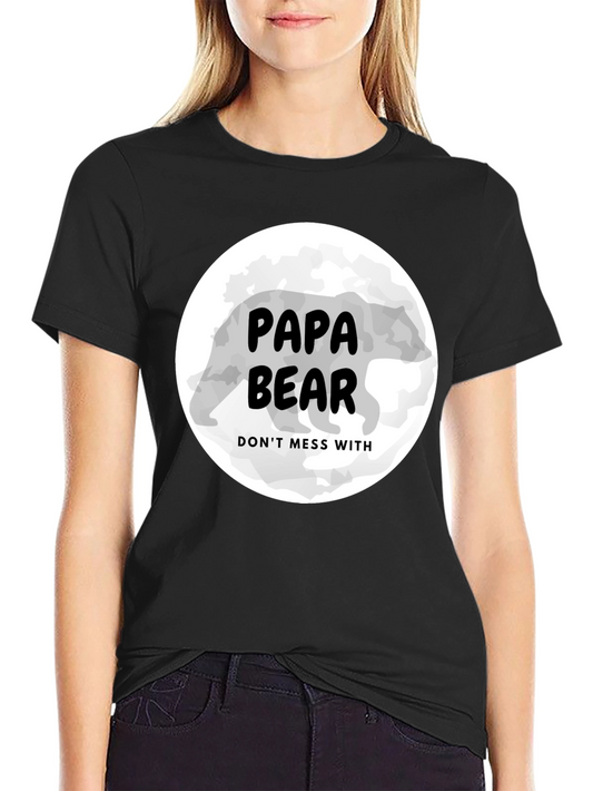 Papa Bear T-Shirt - Protective Dad Gift