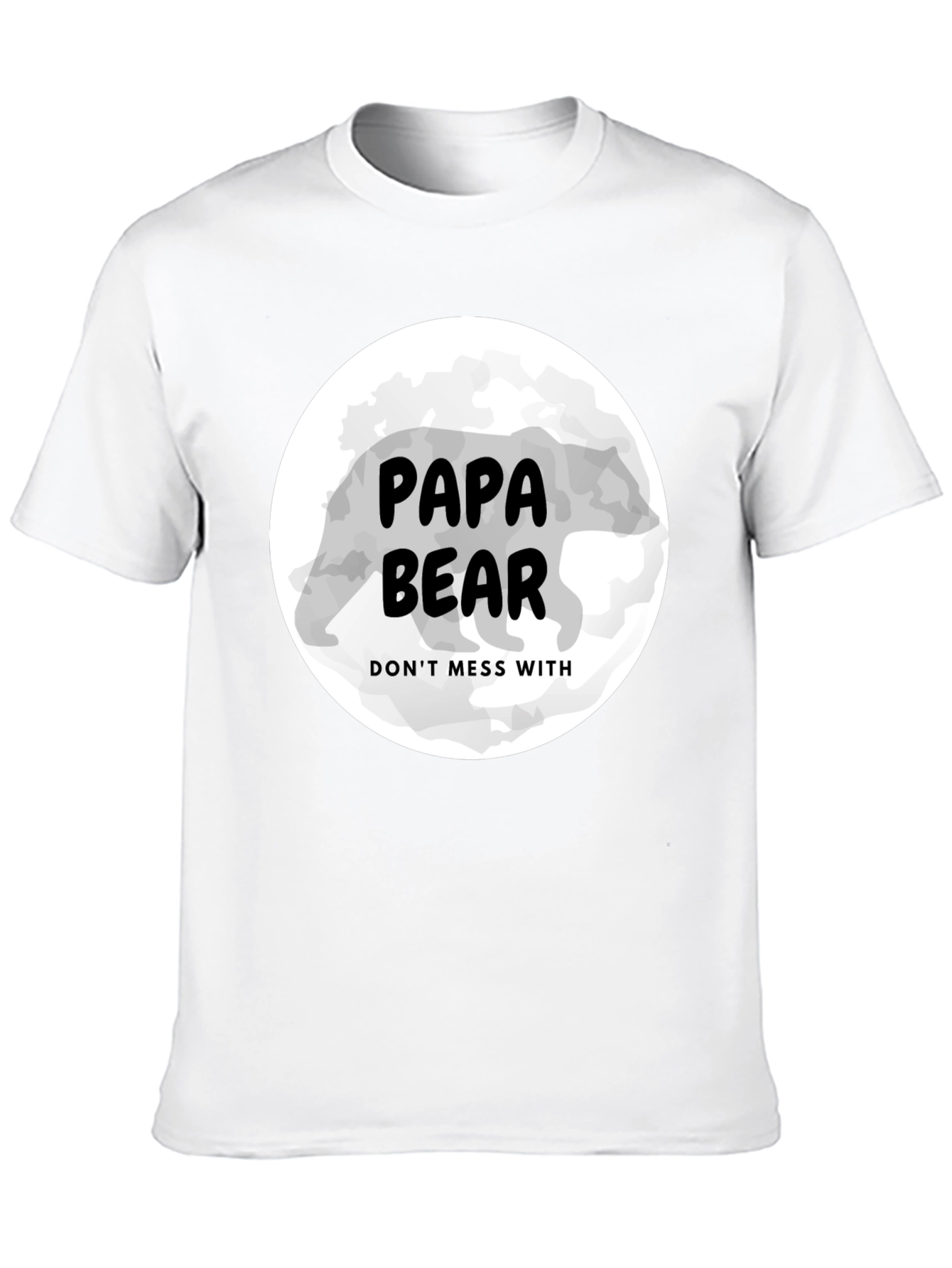 Papa Bear T-Shirt - Protective Dad Gift
