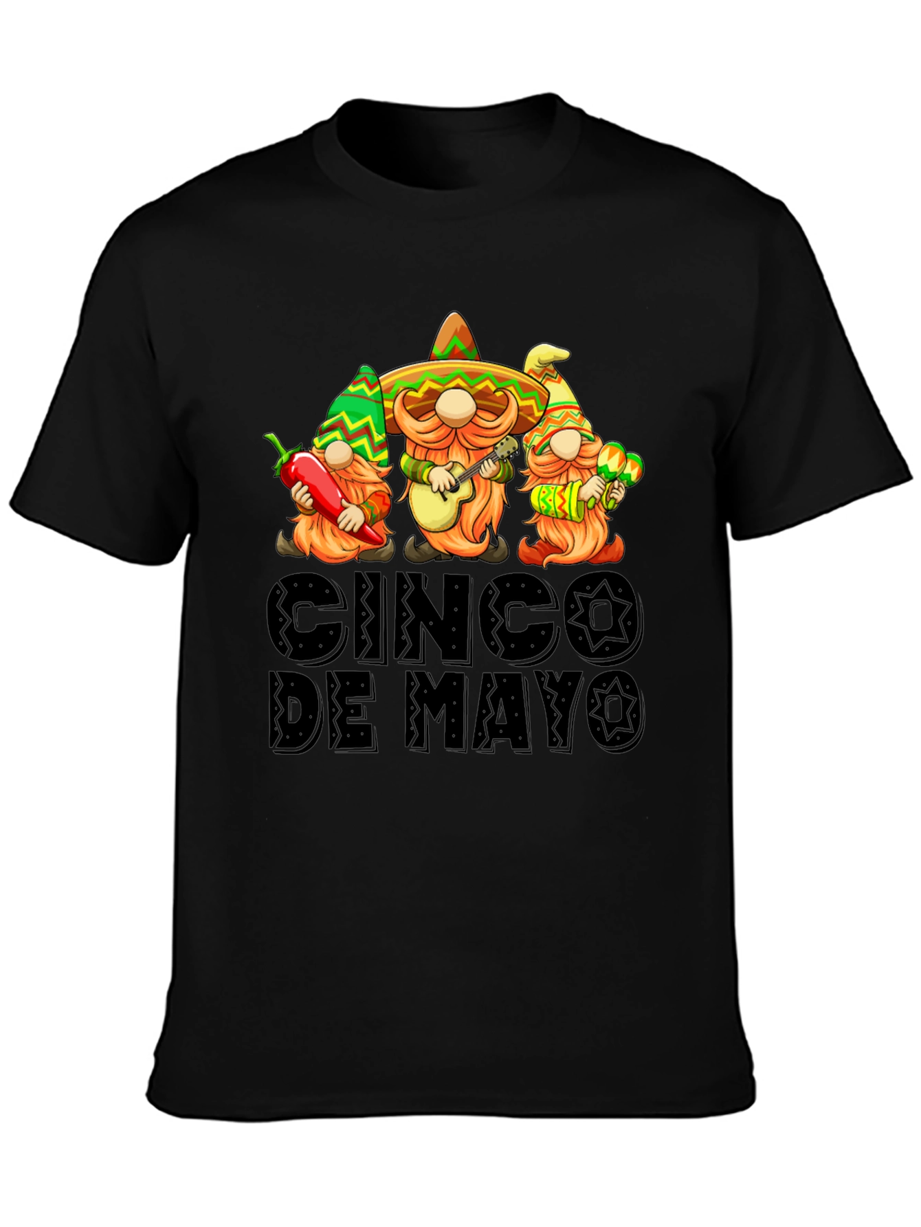 Cinco De Mayo Gnomes Graphic Tee