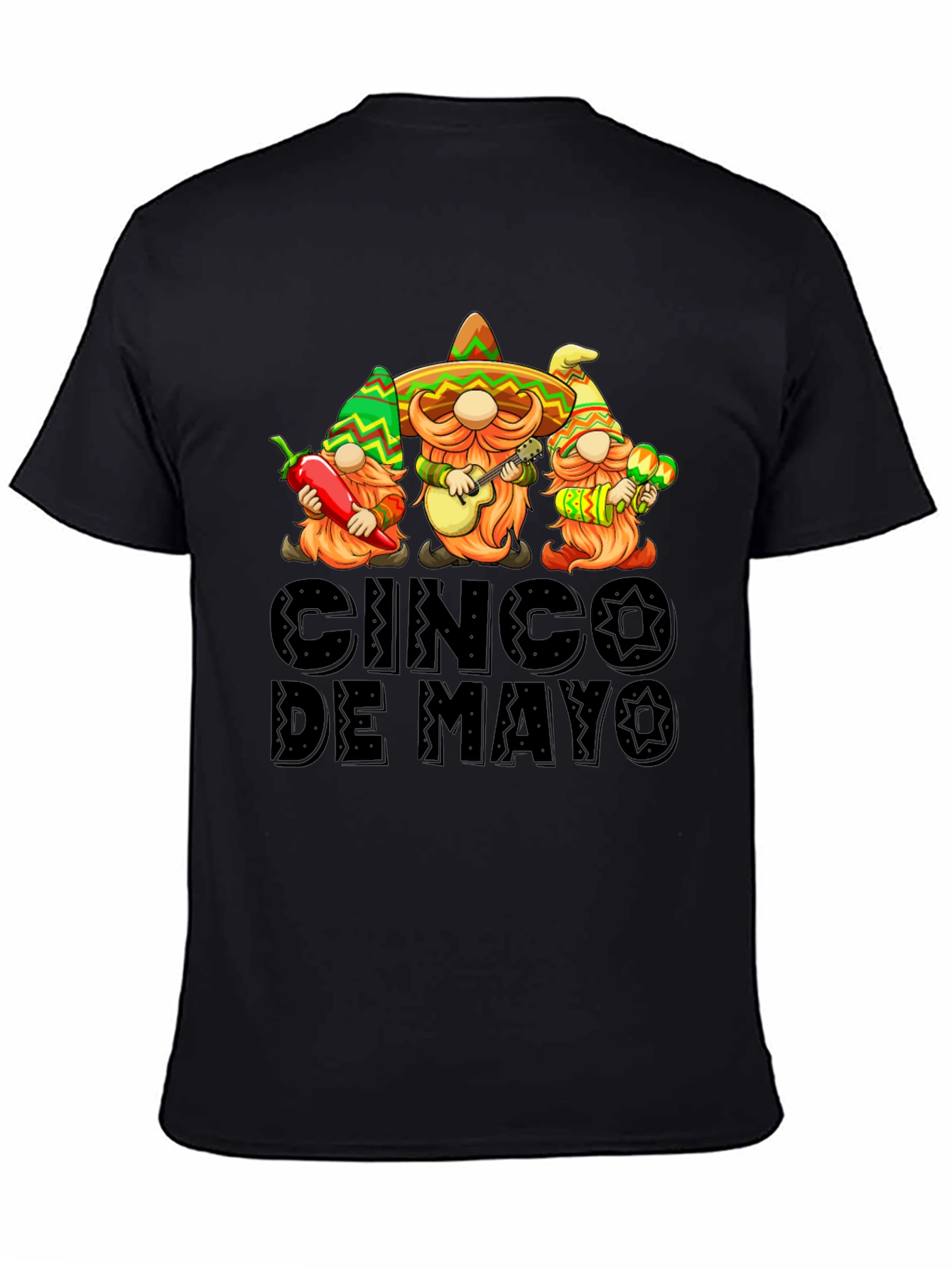 Cinco De Mayo Gnomes Graphic Tee