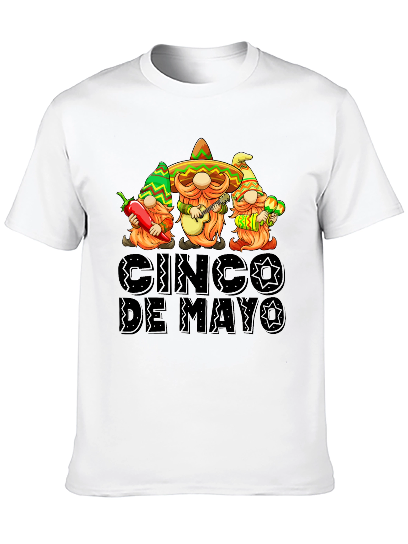 Cinco De Mayo Gnomes Graphic Tee