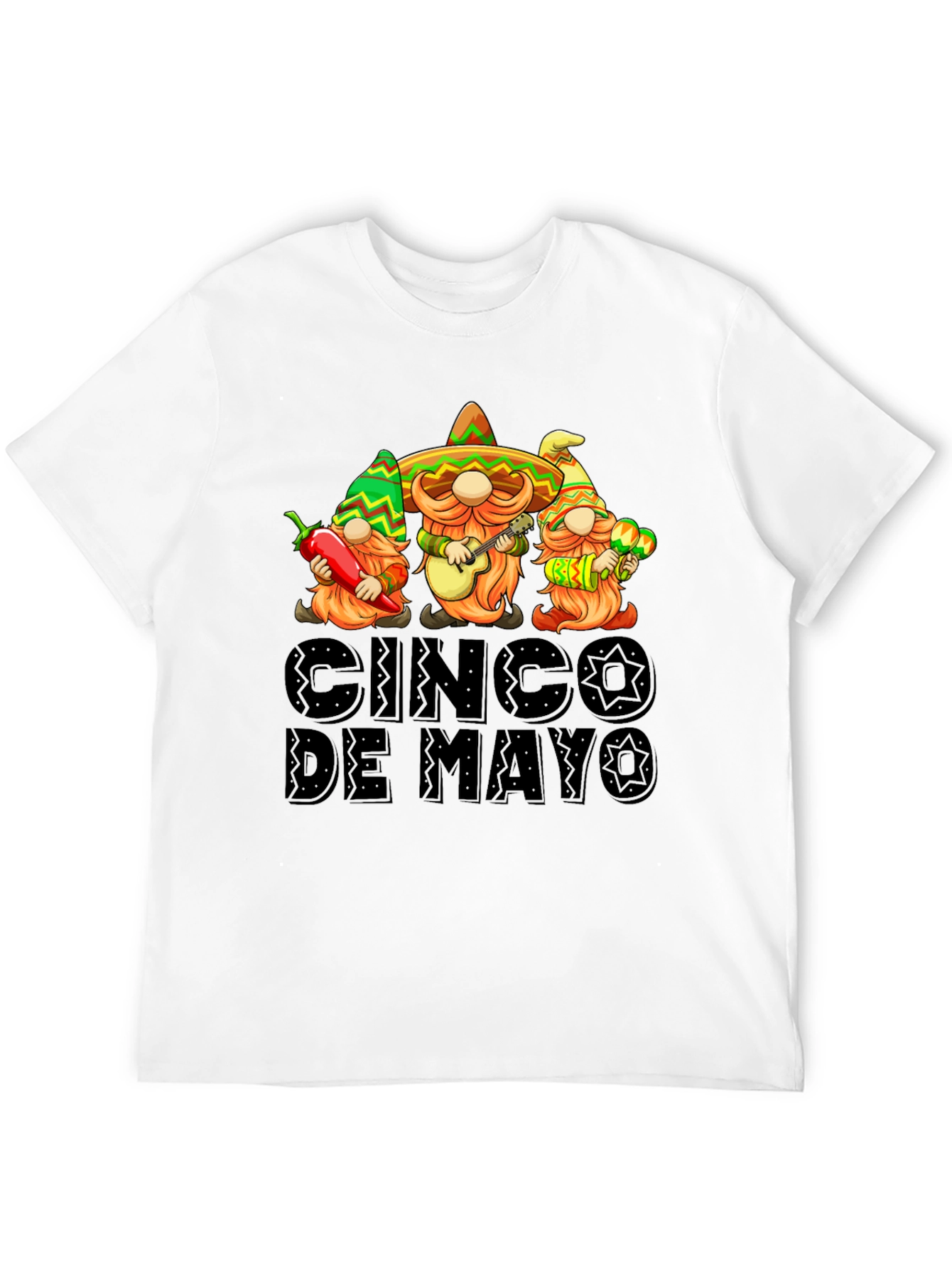 Cinco De Mayo Gnomes Graphic Tee