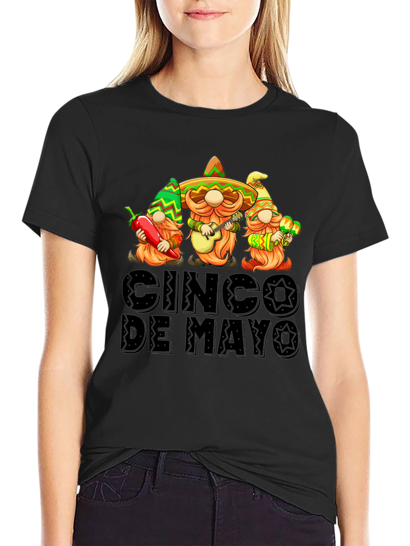 Cinco De Mayo Gnomes Graphic Tee