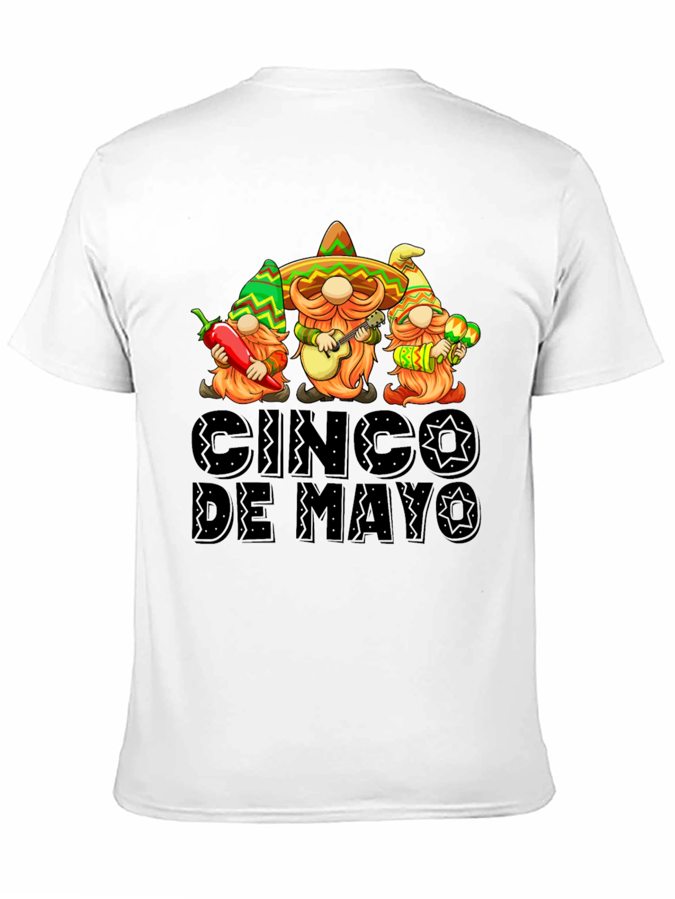 Cinco De Mayo Gnomes Graphic Tee