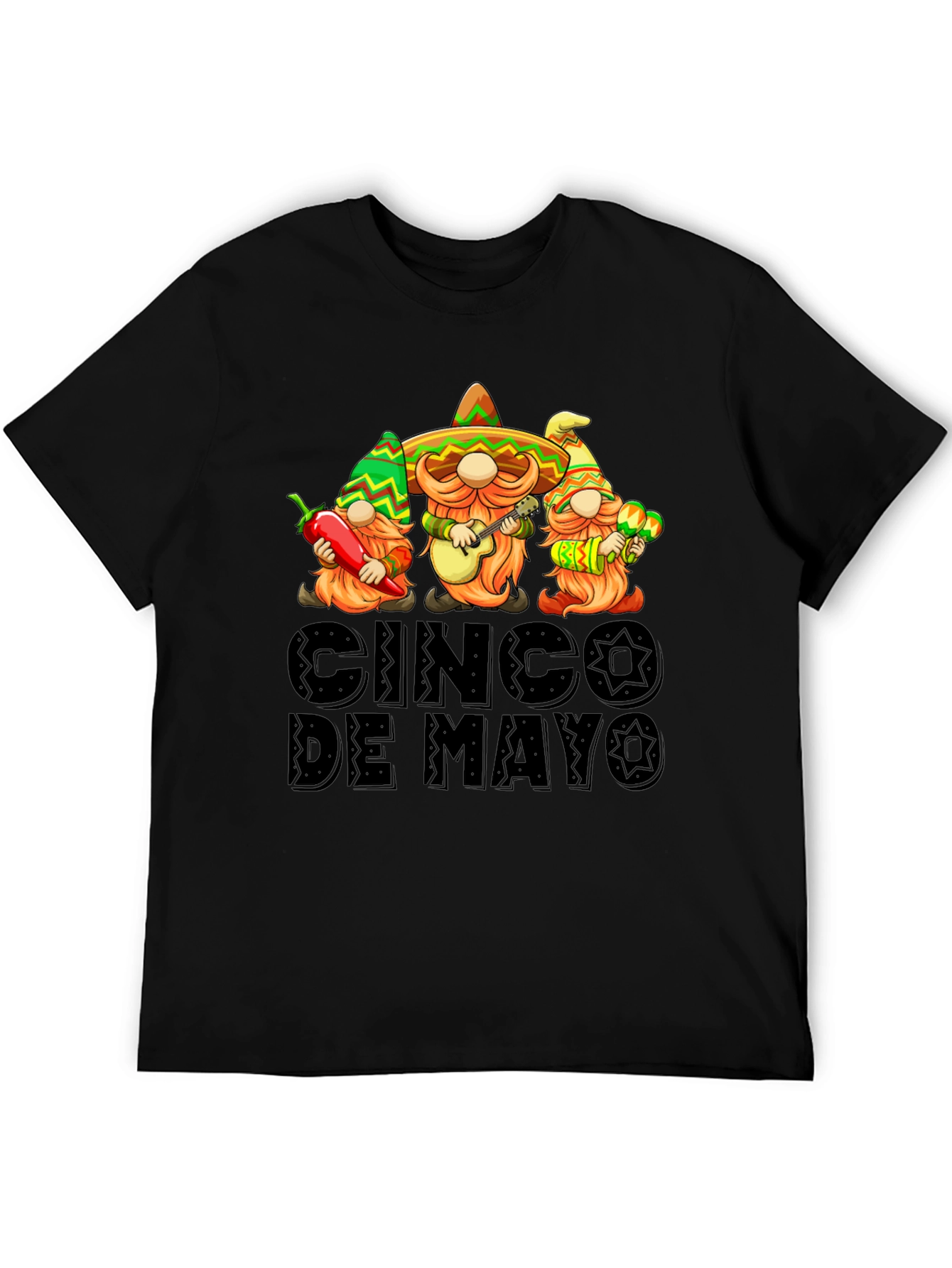 Cinco De Mayo Gnomes Graphic Tee
