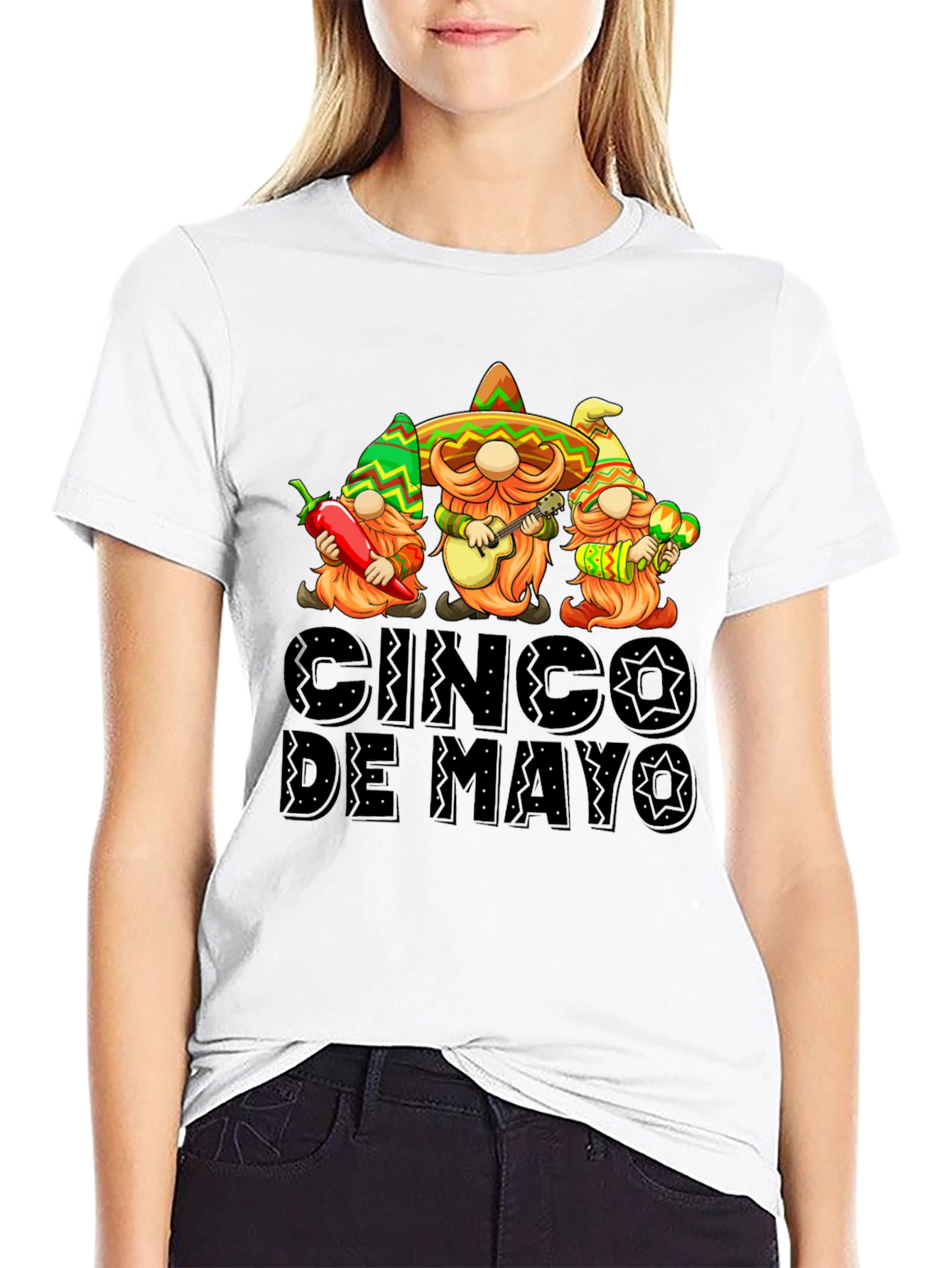 Cinco De Mayo Gnomes Graphic Tee