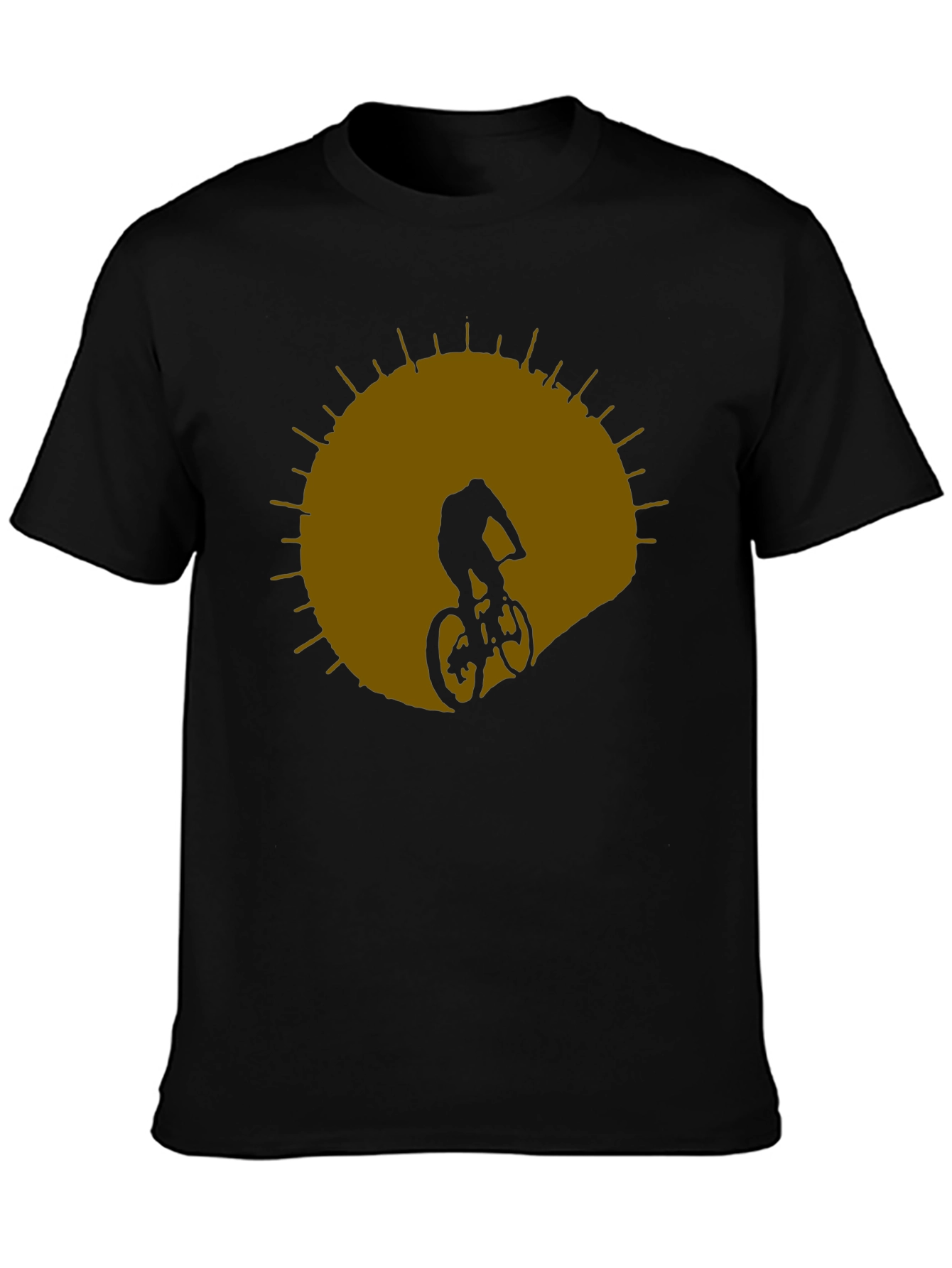 Mountain Bike Silhouette Graphic T-Shirt