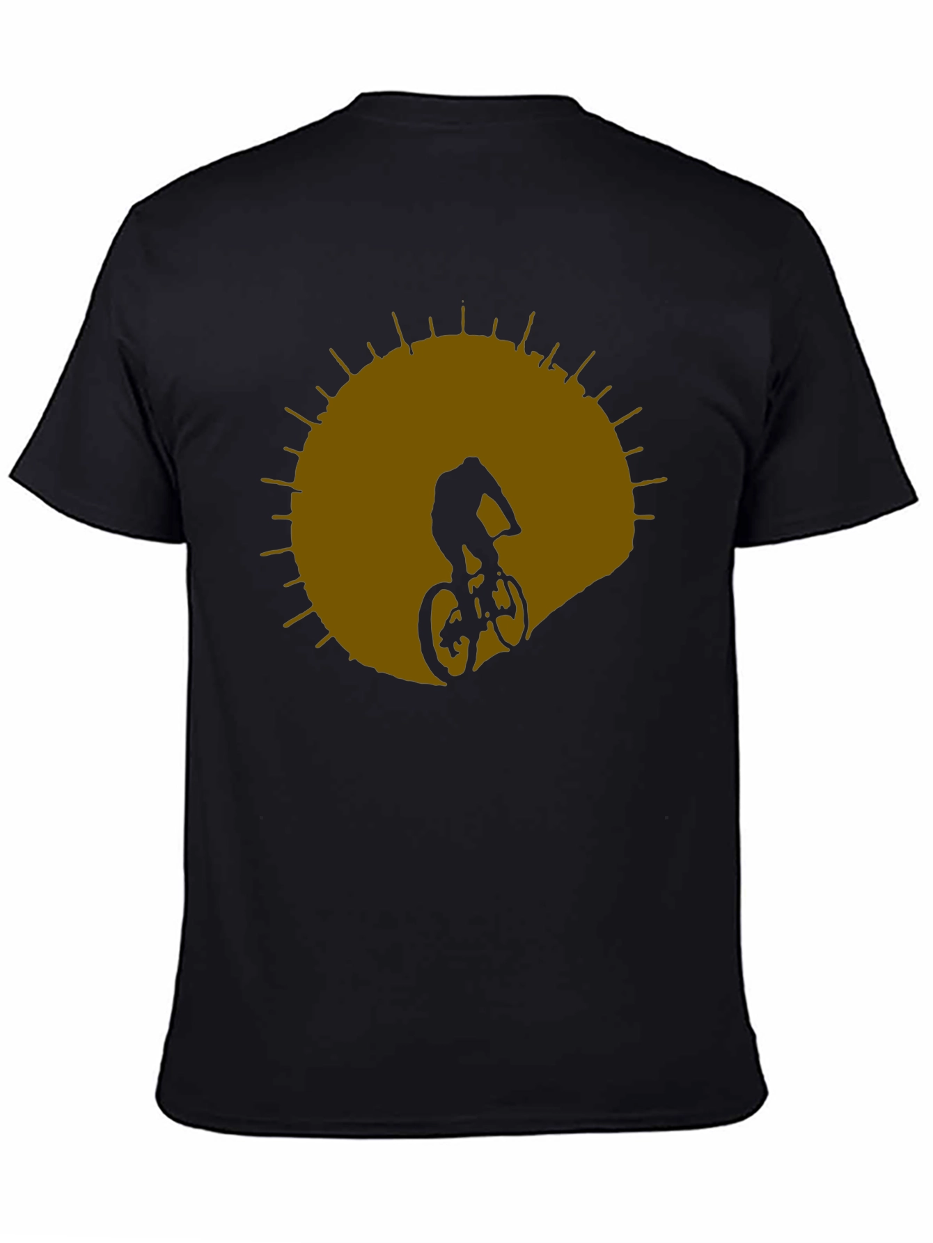 Mountain Bike Silhouette Graphic T-Shirt