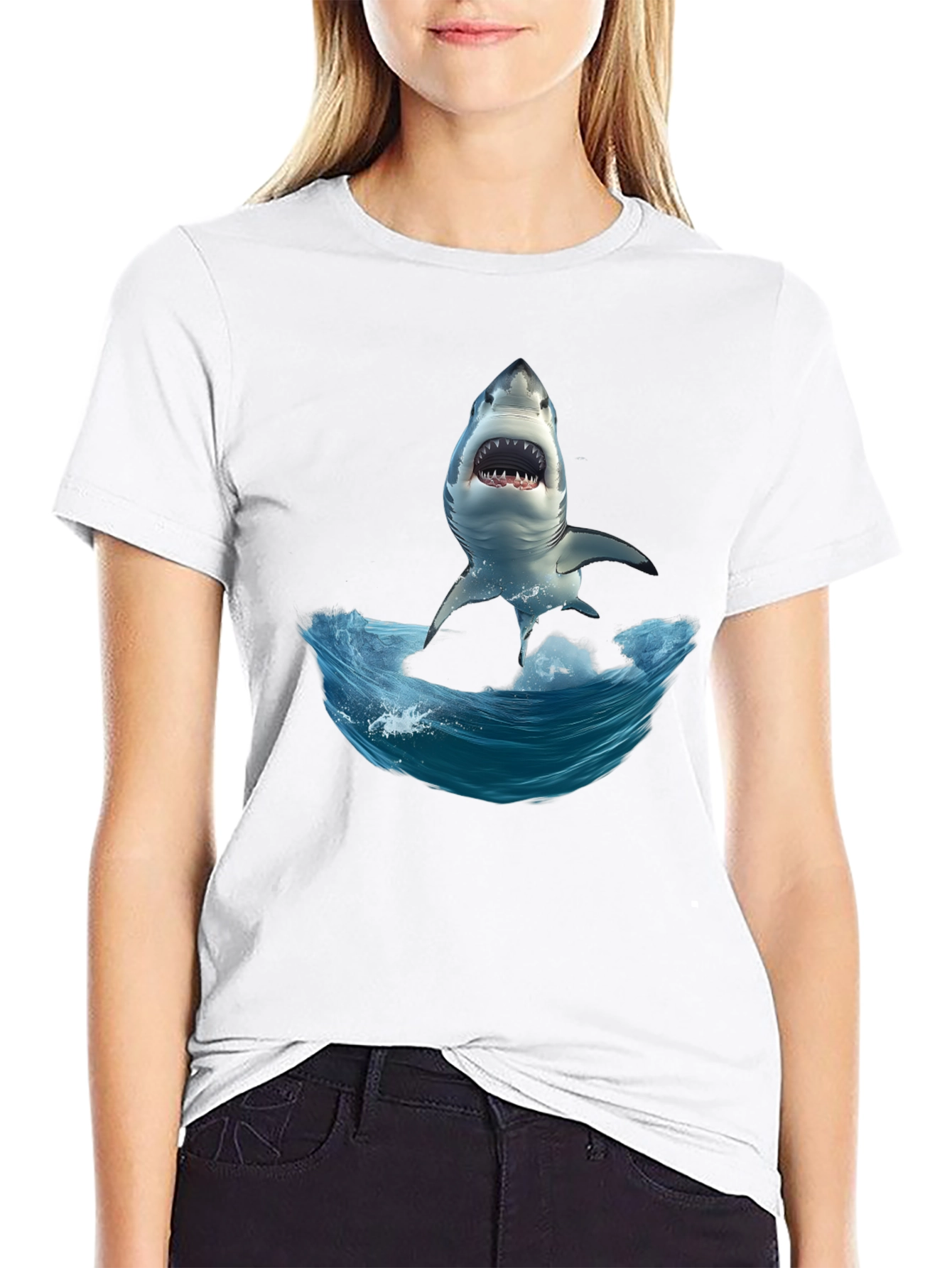 Shark Attack T-Shirt - Graphic Tee