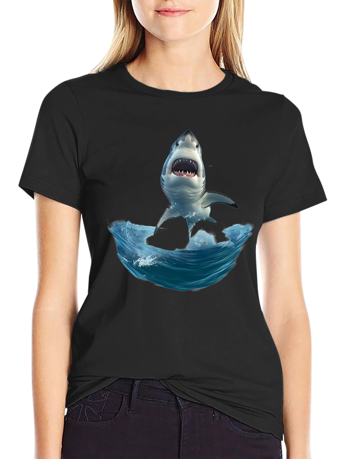 Shark Attack T-Shirt - Graphic Tee