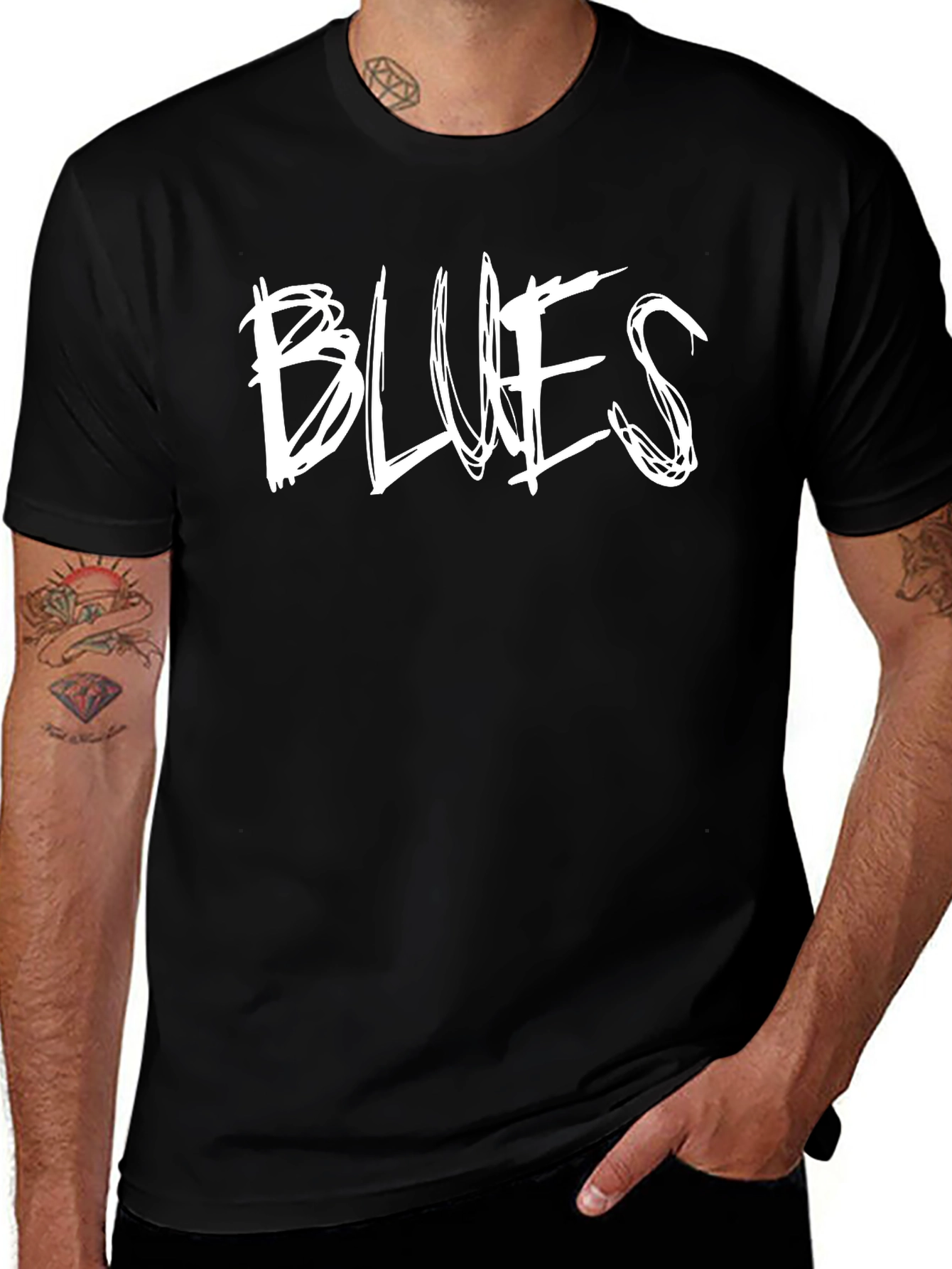 Black Blues T-Shirt: Express Your Musical Soul