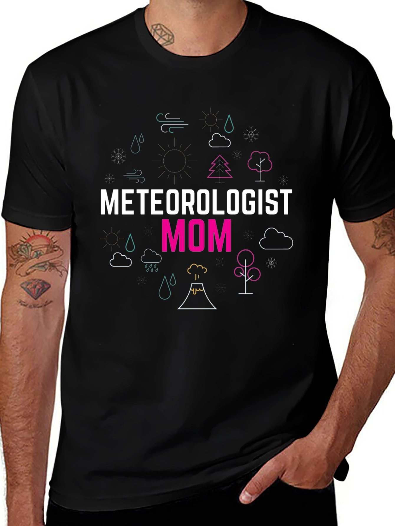 Meteorologist Mom T-Shirt - Weather Lover Tee