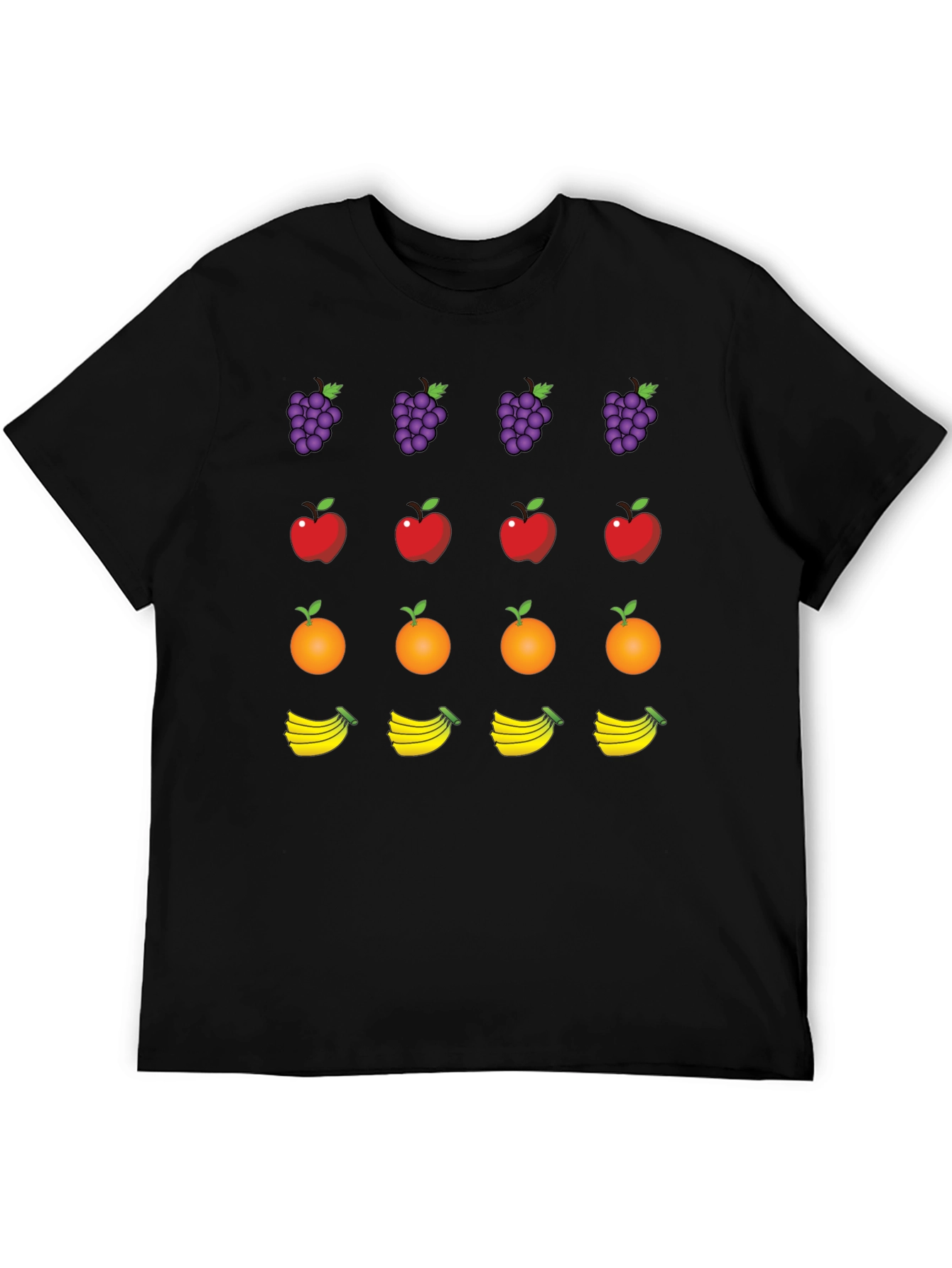 Fruit Emoji T-Shirt - Fun and Fruity Design