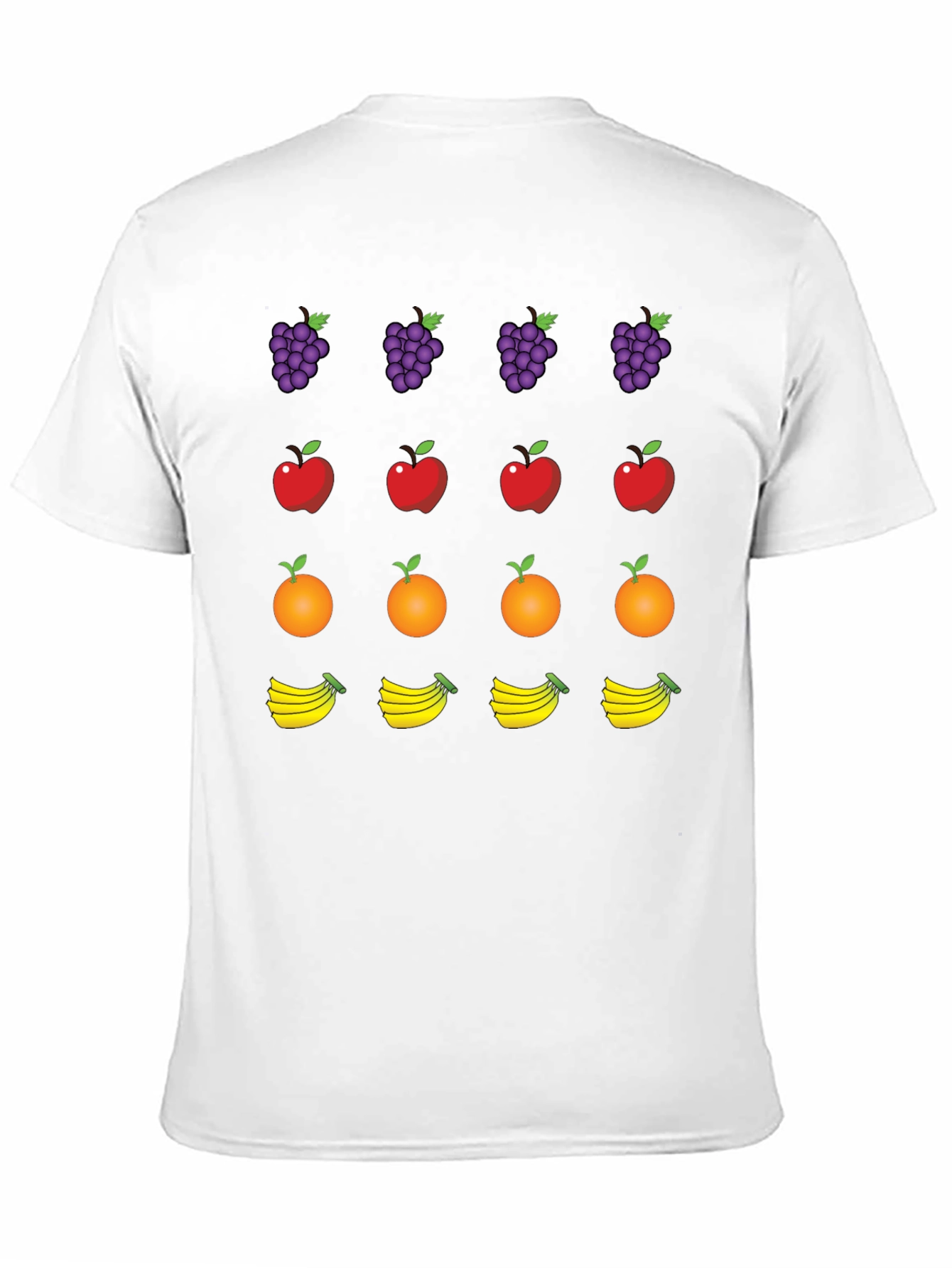 Fruit Emoji T-Shirt - Fun and Fruity Design