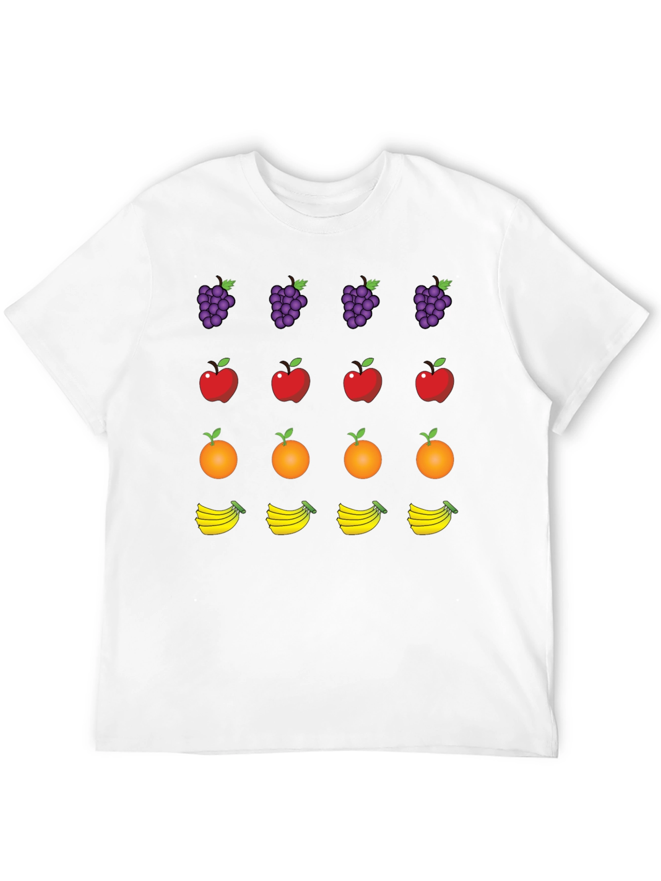 Fruit Emoji T-Shirt - Fun and Fruity Design