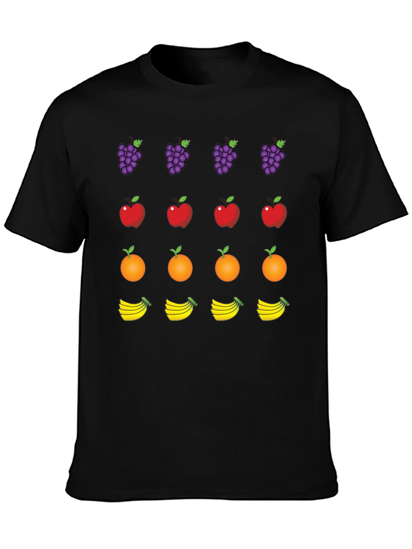 Fruit Emoji T-Shirt - Fun and Fruity Design