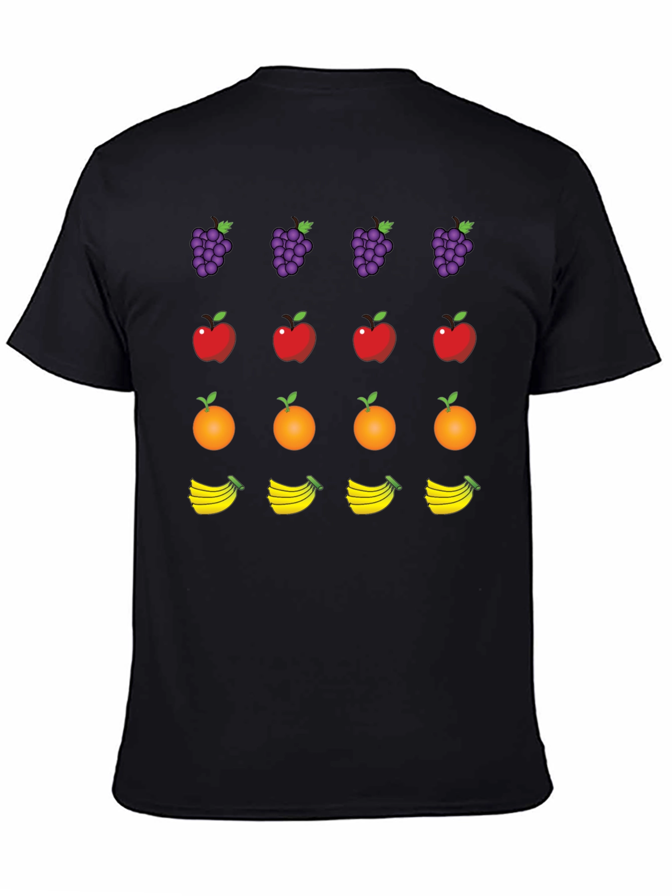 Fruit Emoji T-Shirt - Fun and Fruity Design