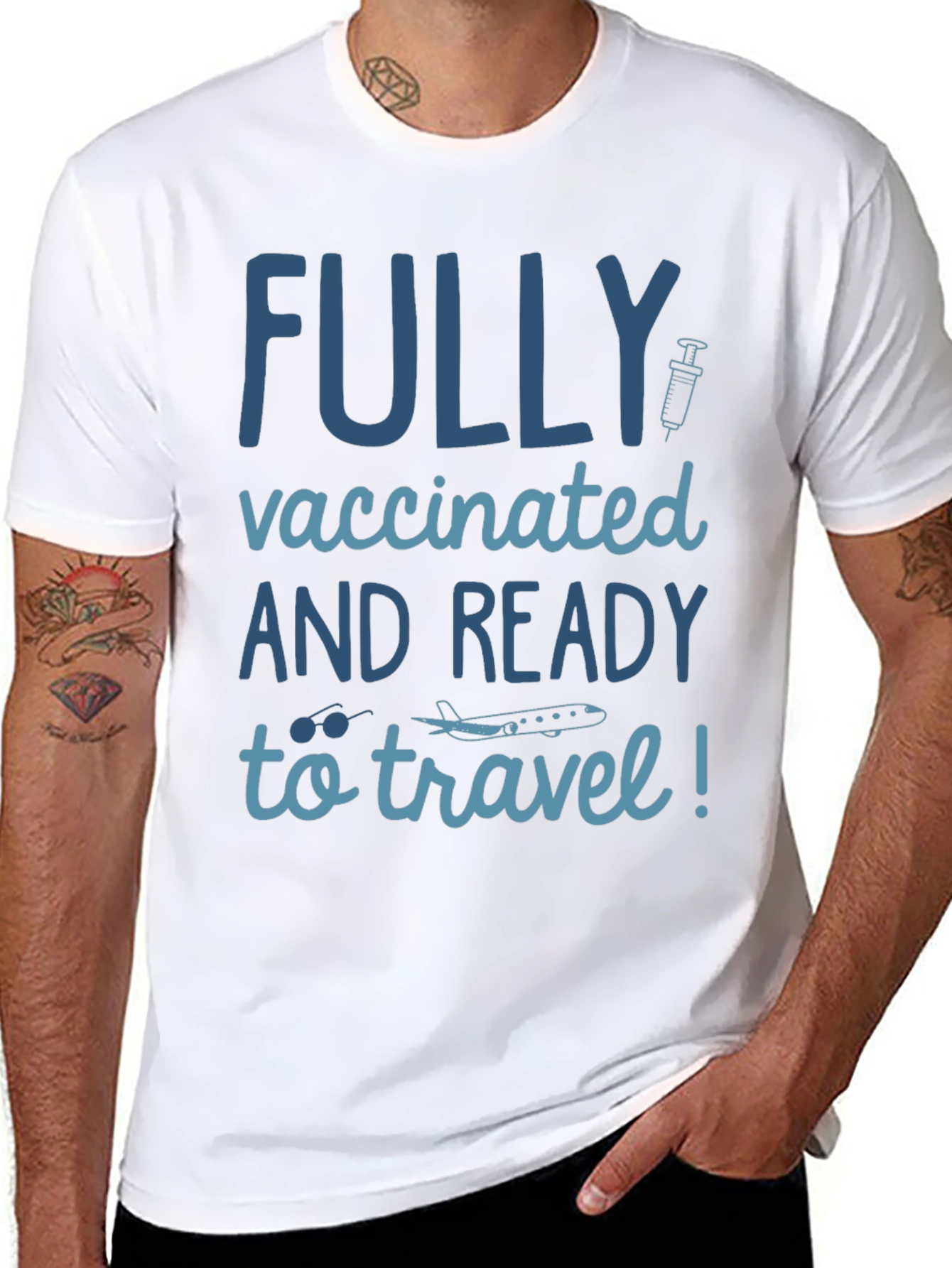 Fully Vaccinated & Ready to Travel T-Shirt