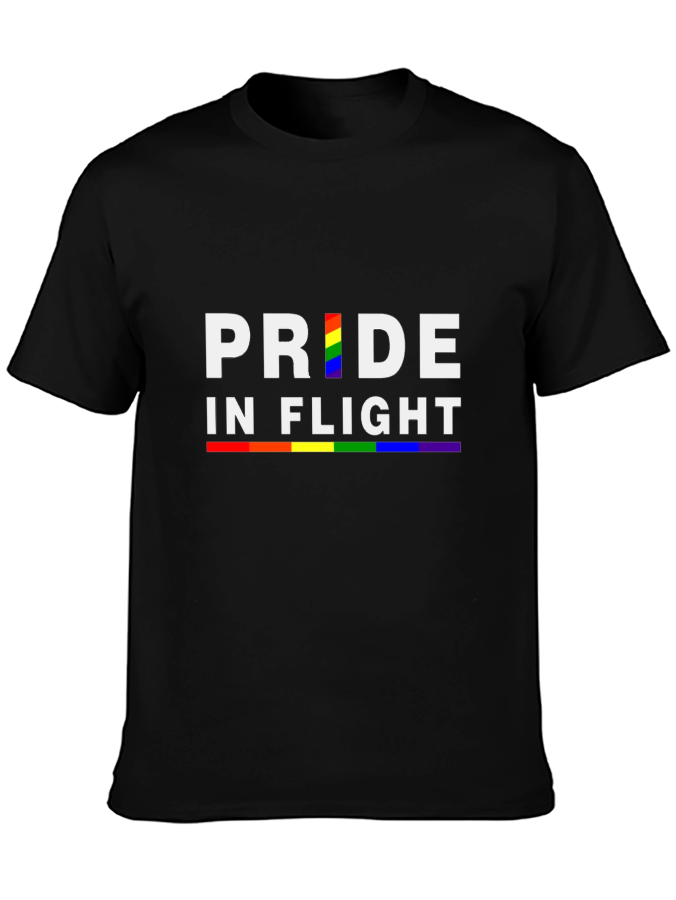 Pride in Flight Graphic T-Shirt - Black