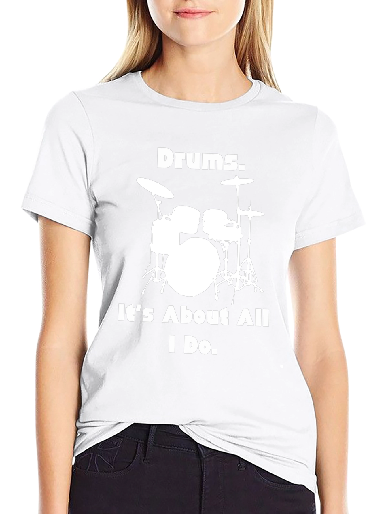 Drums T-Shirt - Musician Graphic Tee
