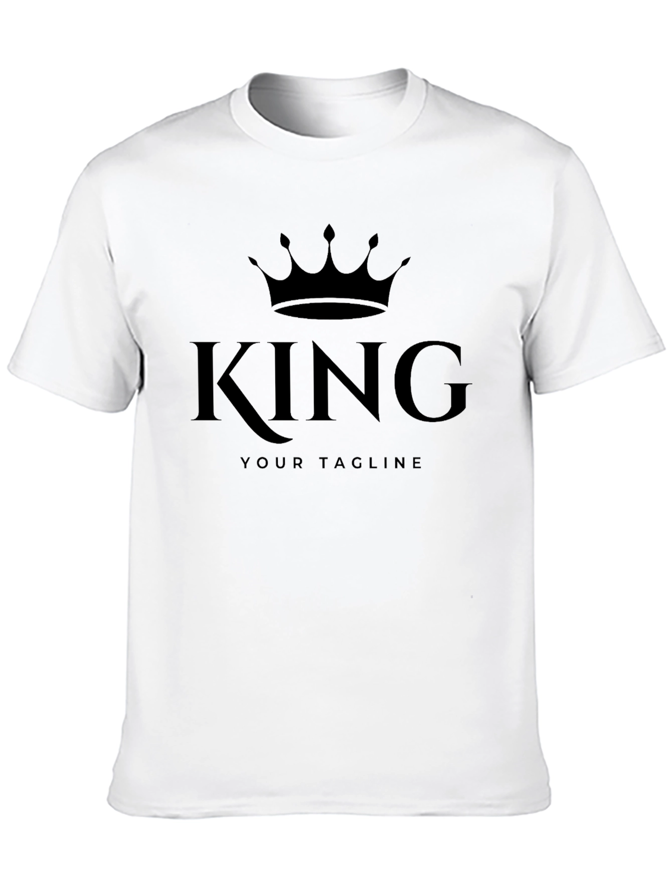 King Crown Graphic Mens T-Shirt