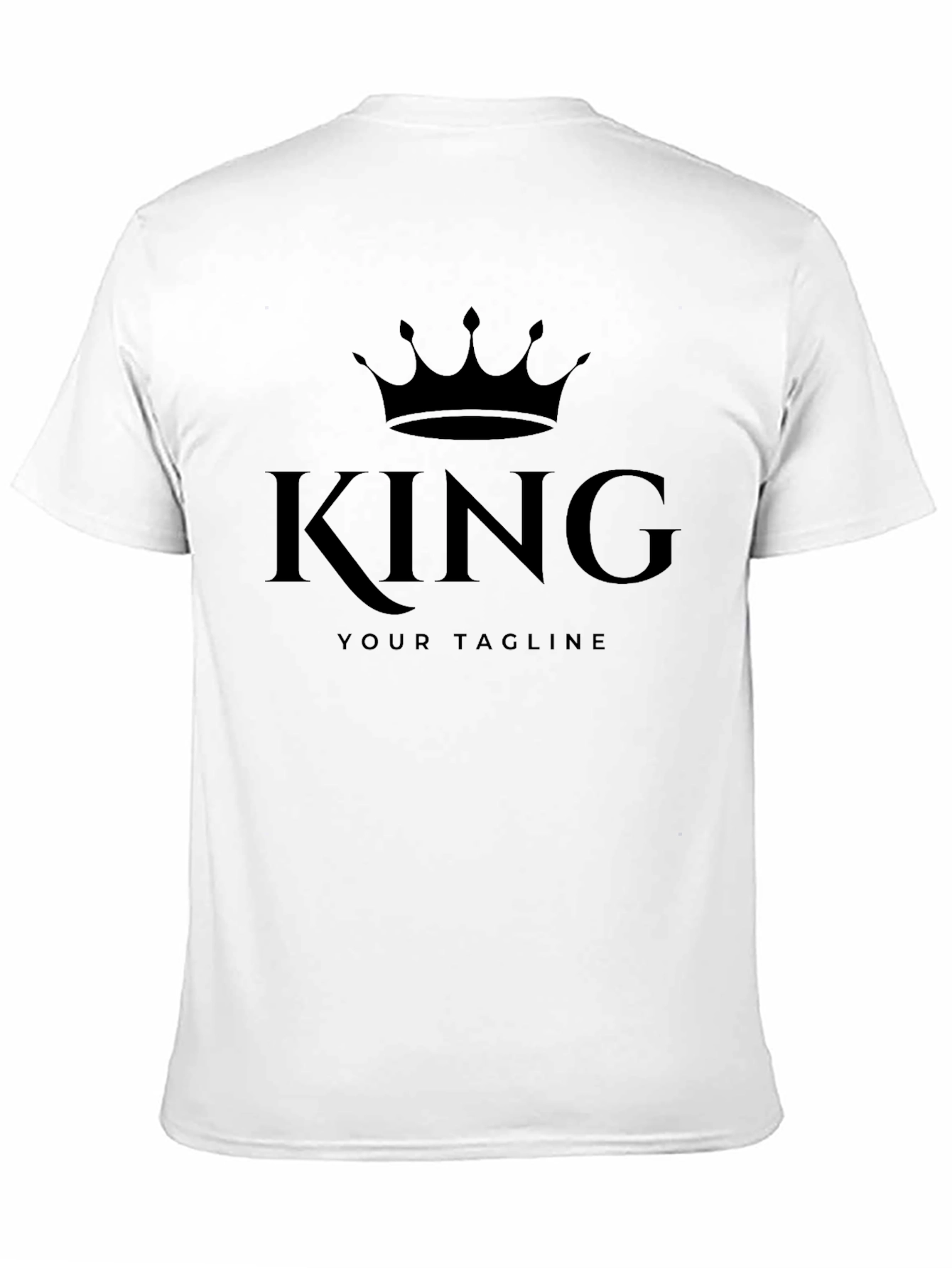 King Crown Graphic Mens T-Shirt